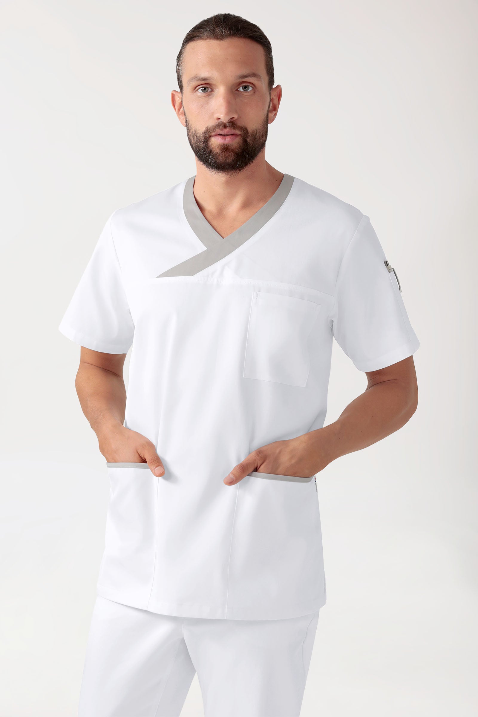 CORE Schlupfkasack Herren weiß