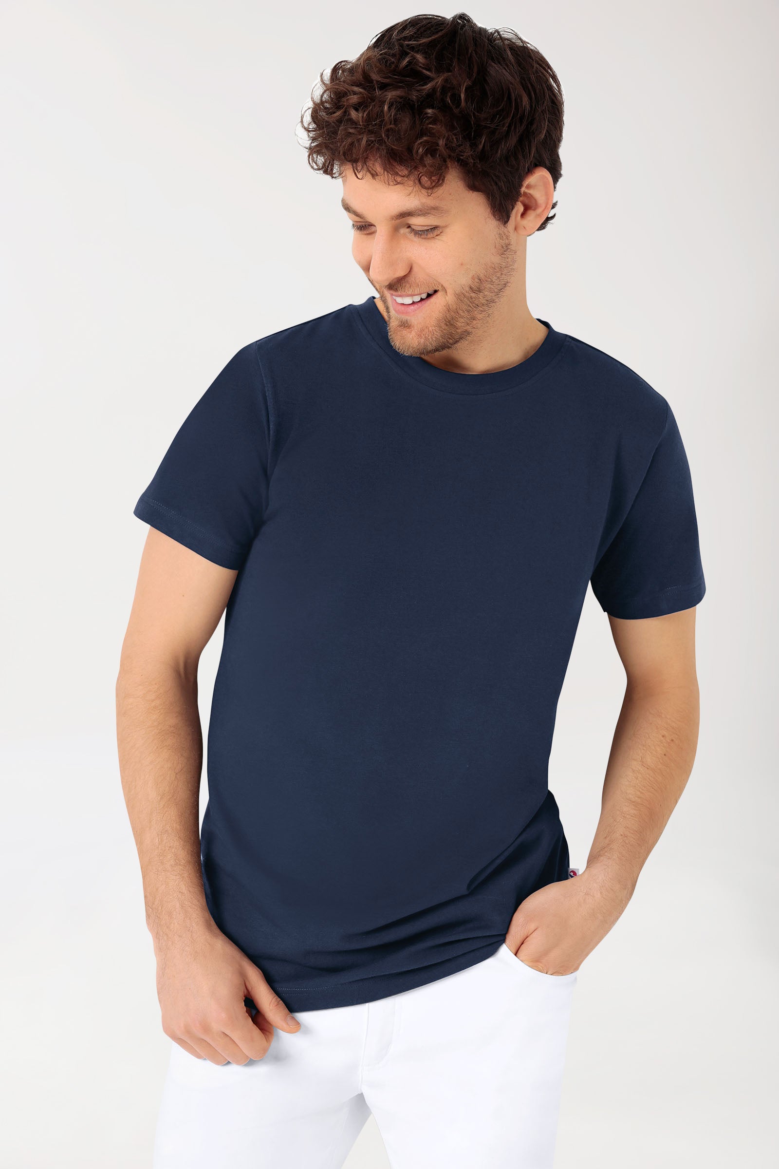 CORE Shirt Herren - Rundhals navy