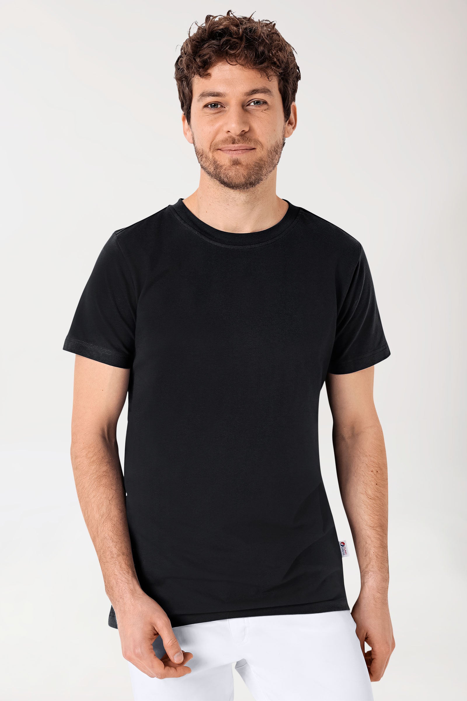 CORE Shirt Herren - Rundhals schwarz