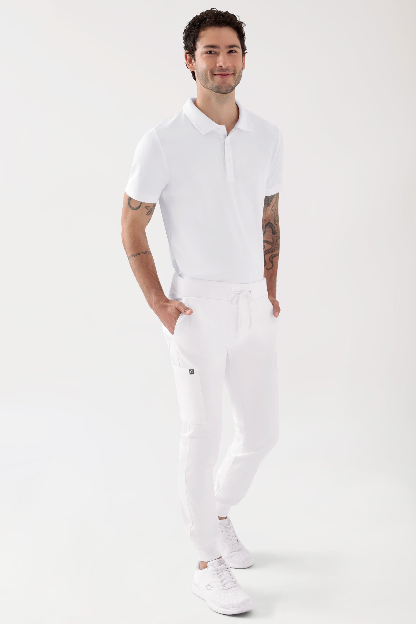 COMFY FLEX Hose Herren - Jogpants weiß