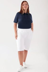 COMFY FLEX Stretch Hose Unisex - Bermuda weiß