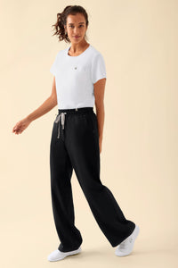 KAERE Hose Damen - weites Bein schwarz