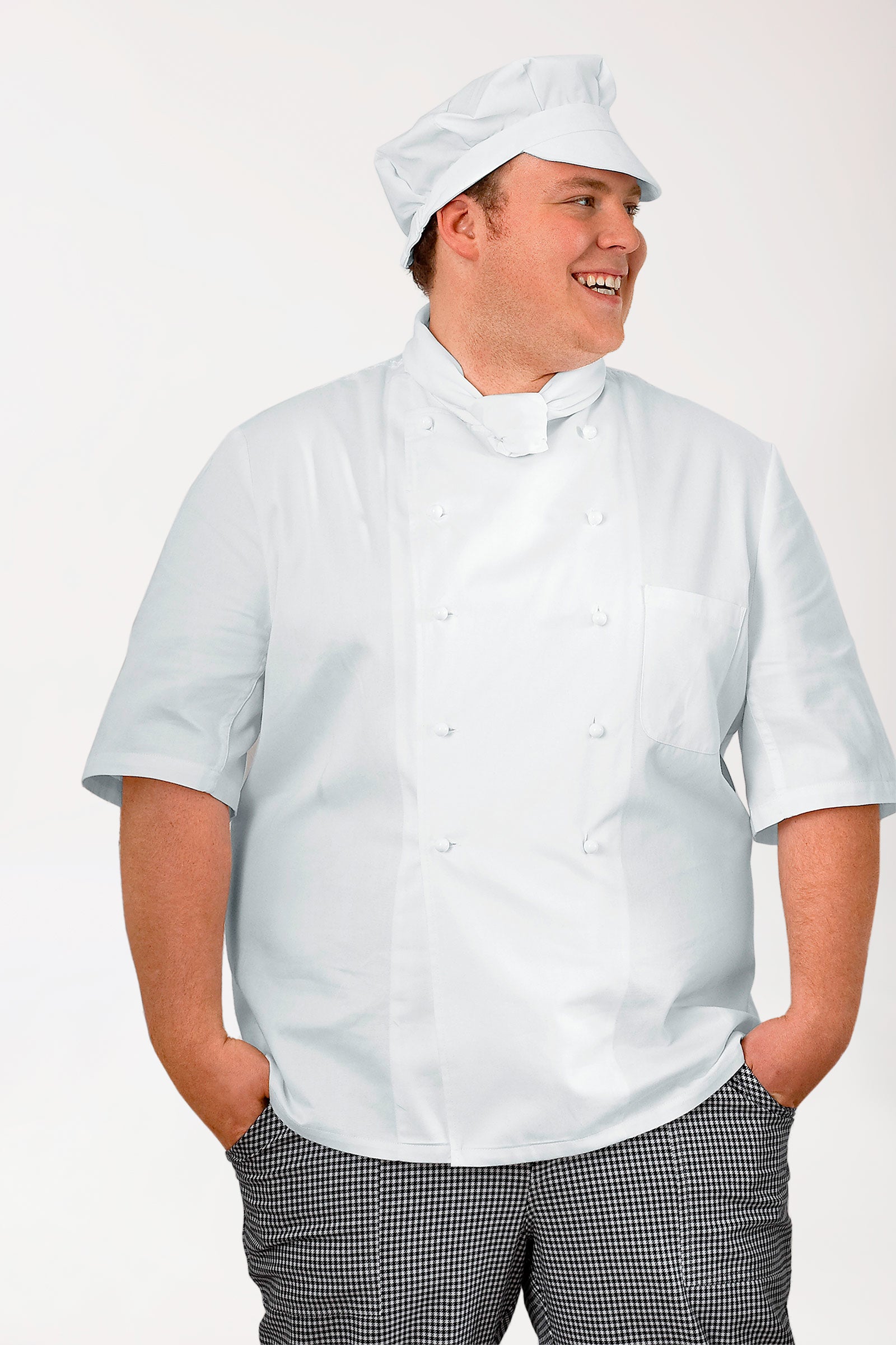 Gastro Halstuch Unisex weiß