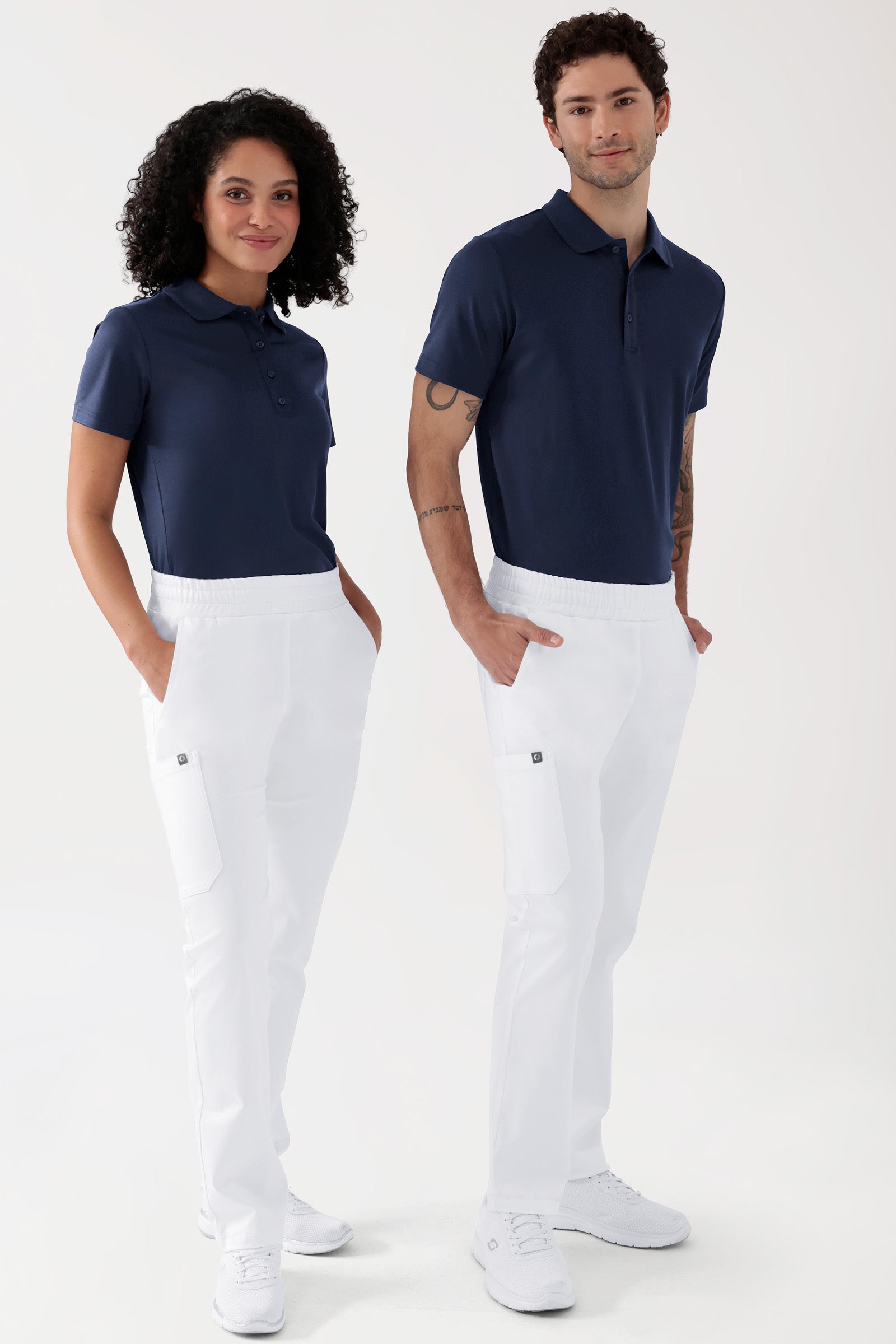 COMFY FLEX Stretch Hose Unisex - 1/1 Länge weiß
