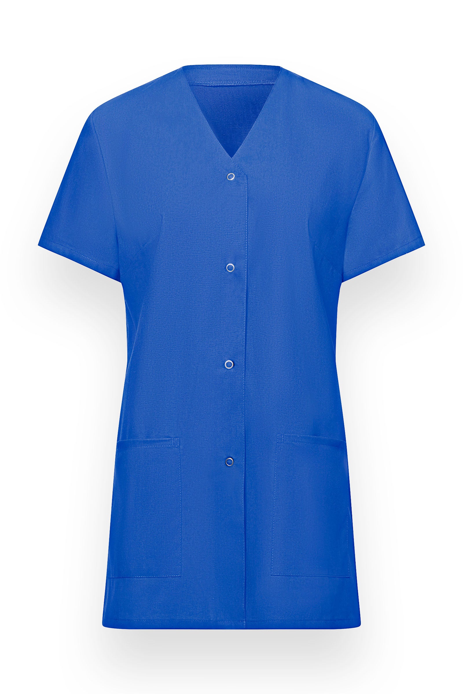 Kasack Damen - durchgeknöpft königsblau