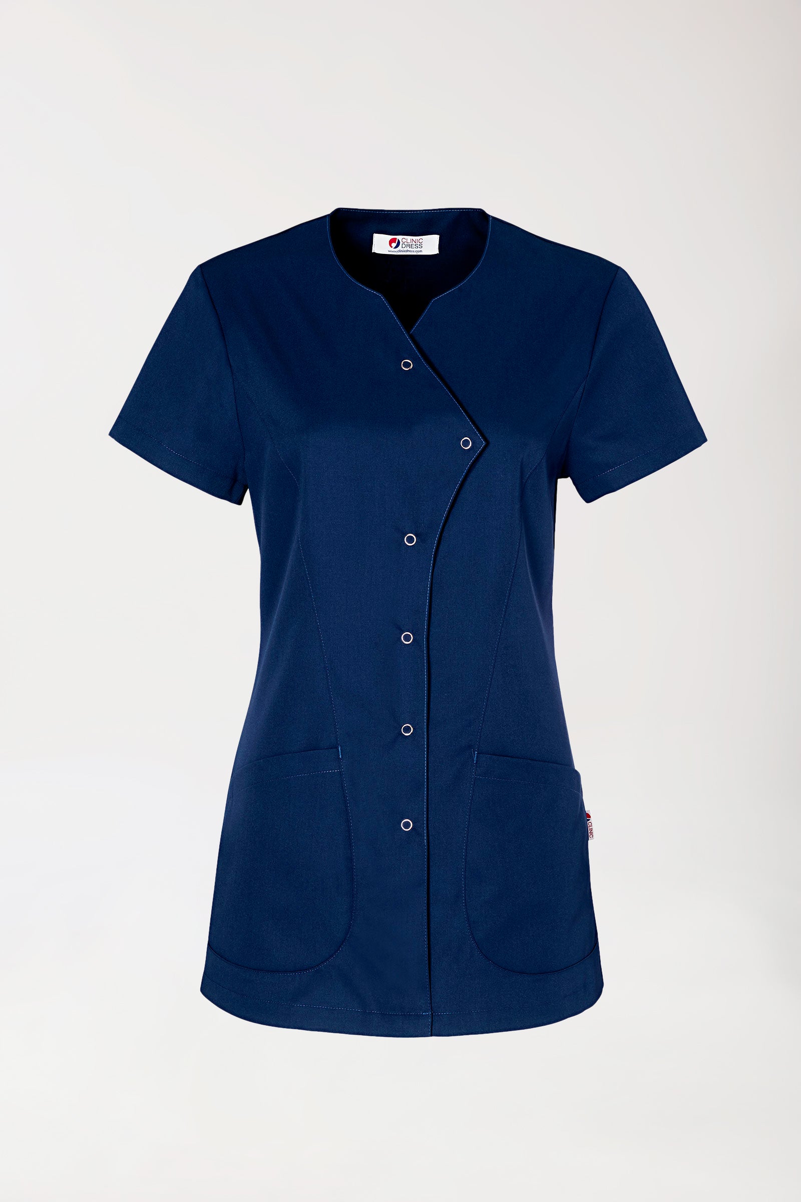 GREEN Kasack Damen - geknöpft navy