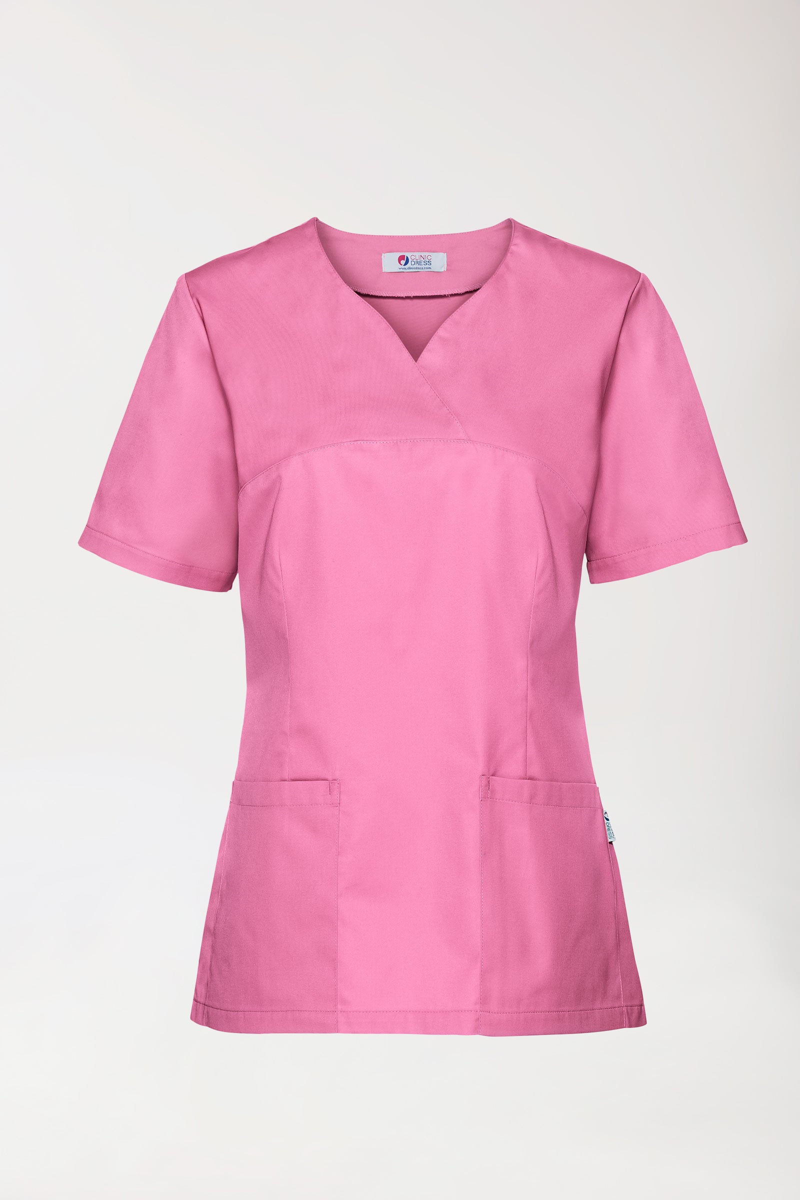 CORE Schlupfkasack Damen - Herzausschnitt rosy pink