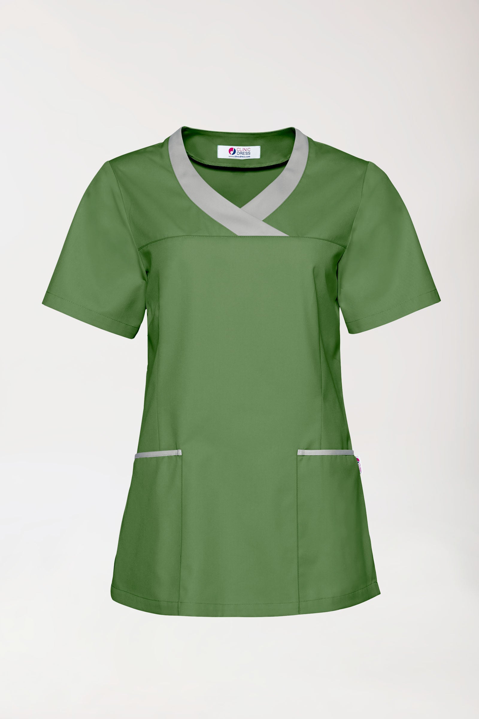 CORE Schlupfkasack Damen wiesengrün/grau