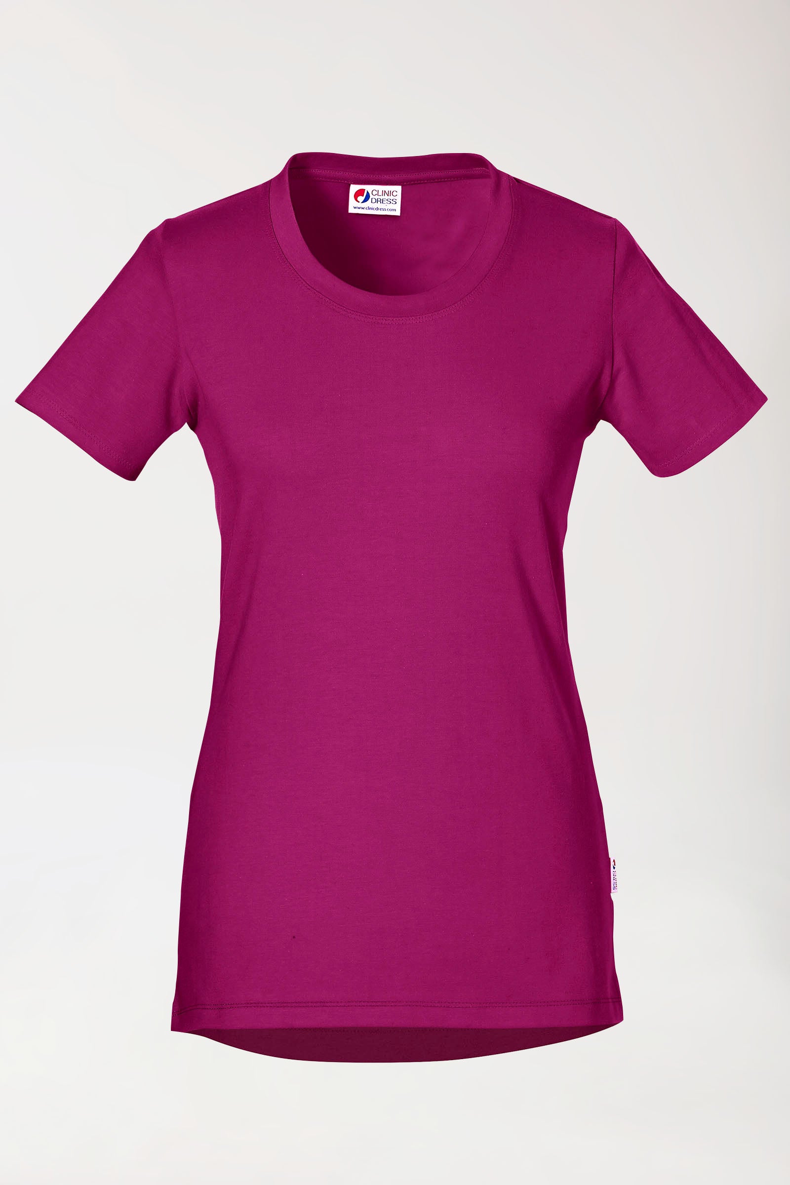 CORE Shirt Damen - Rundhals berry