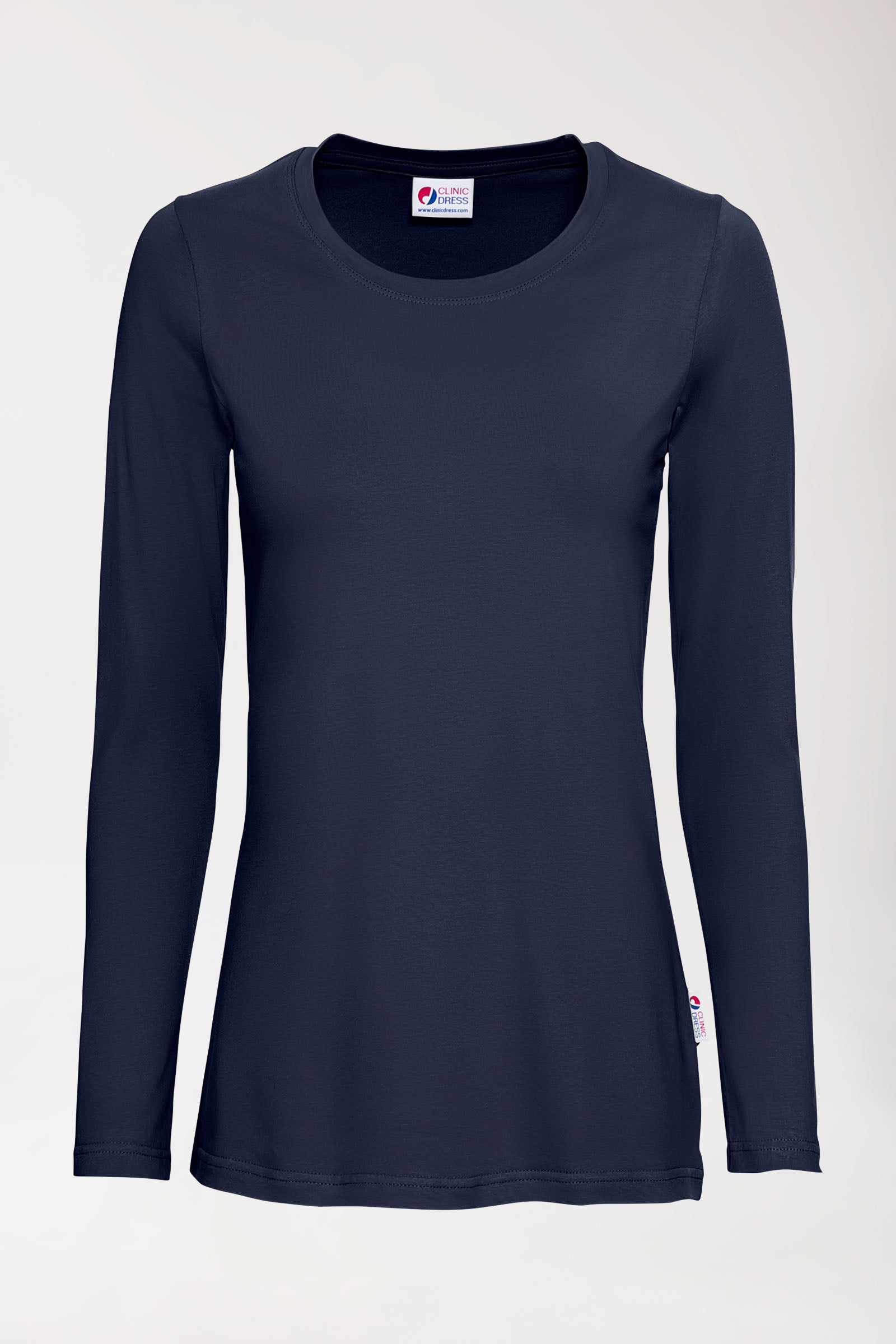 CORE Shirt Damen - 1/1 Arm navy, Vorderansicht