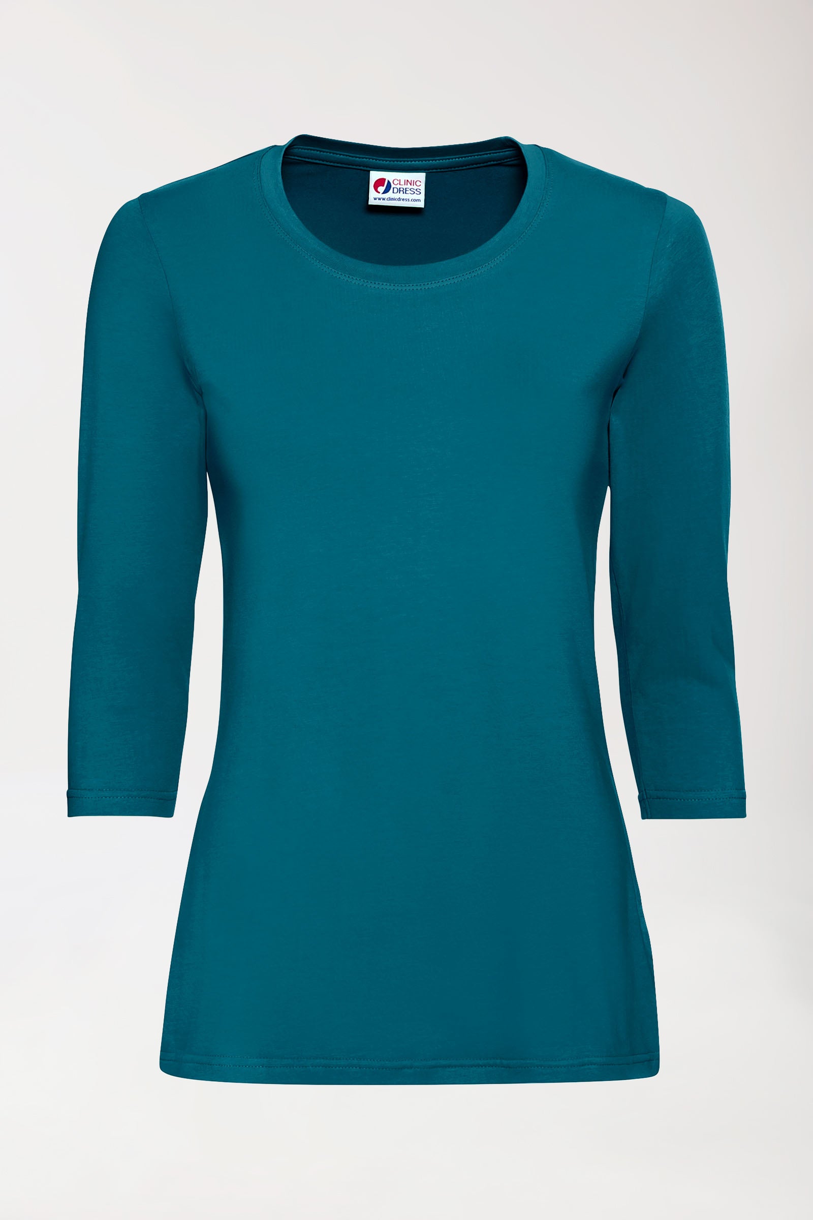 CORE Shirt Damen - 3/4 Arm petrol