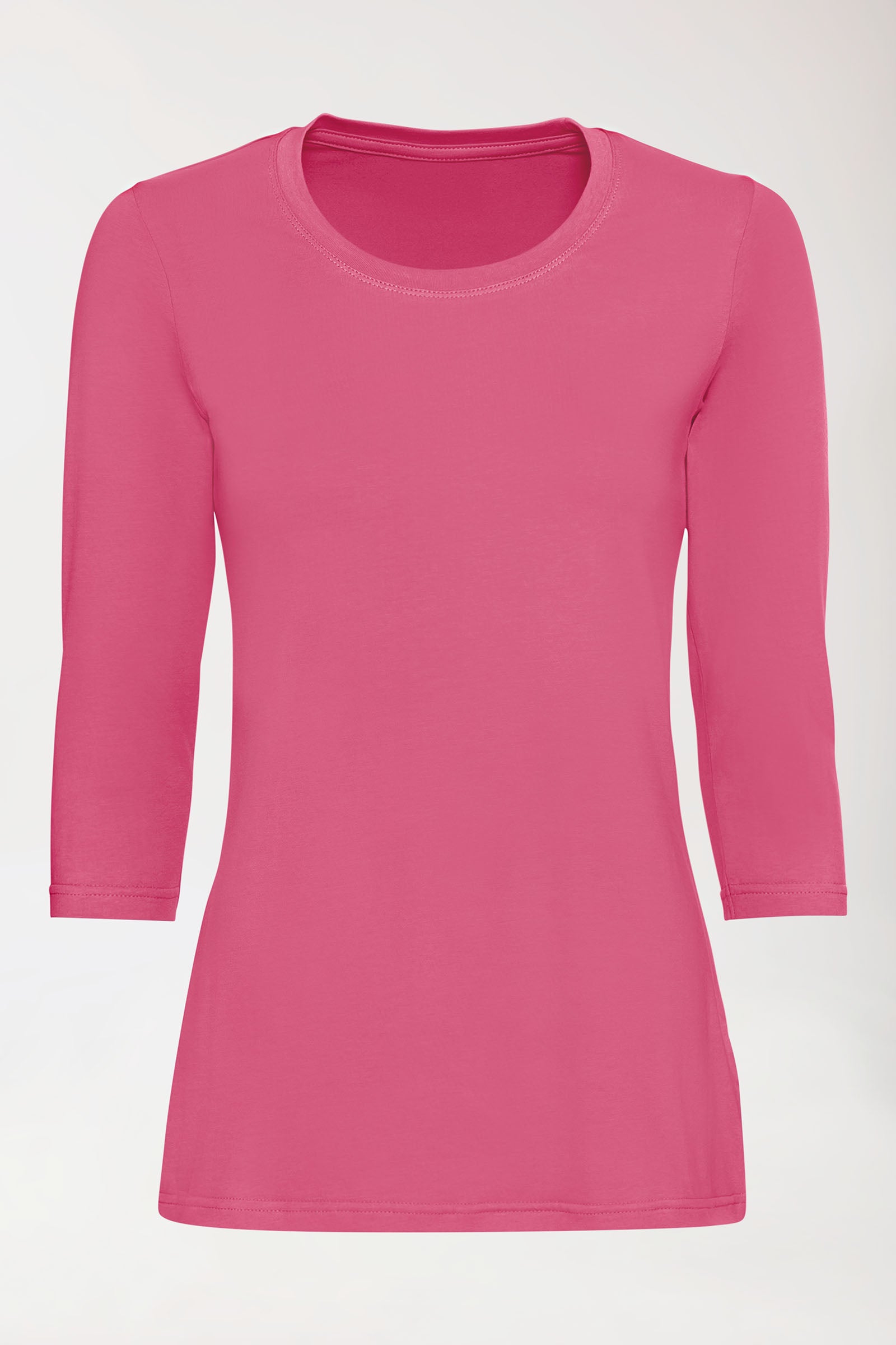 CORE Shirt Damen - 3/4 Arm rosenholz