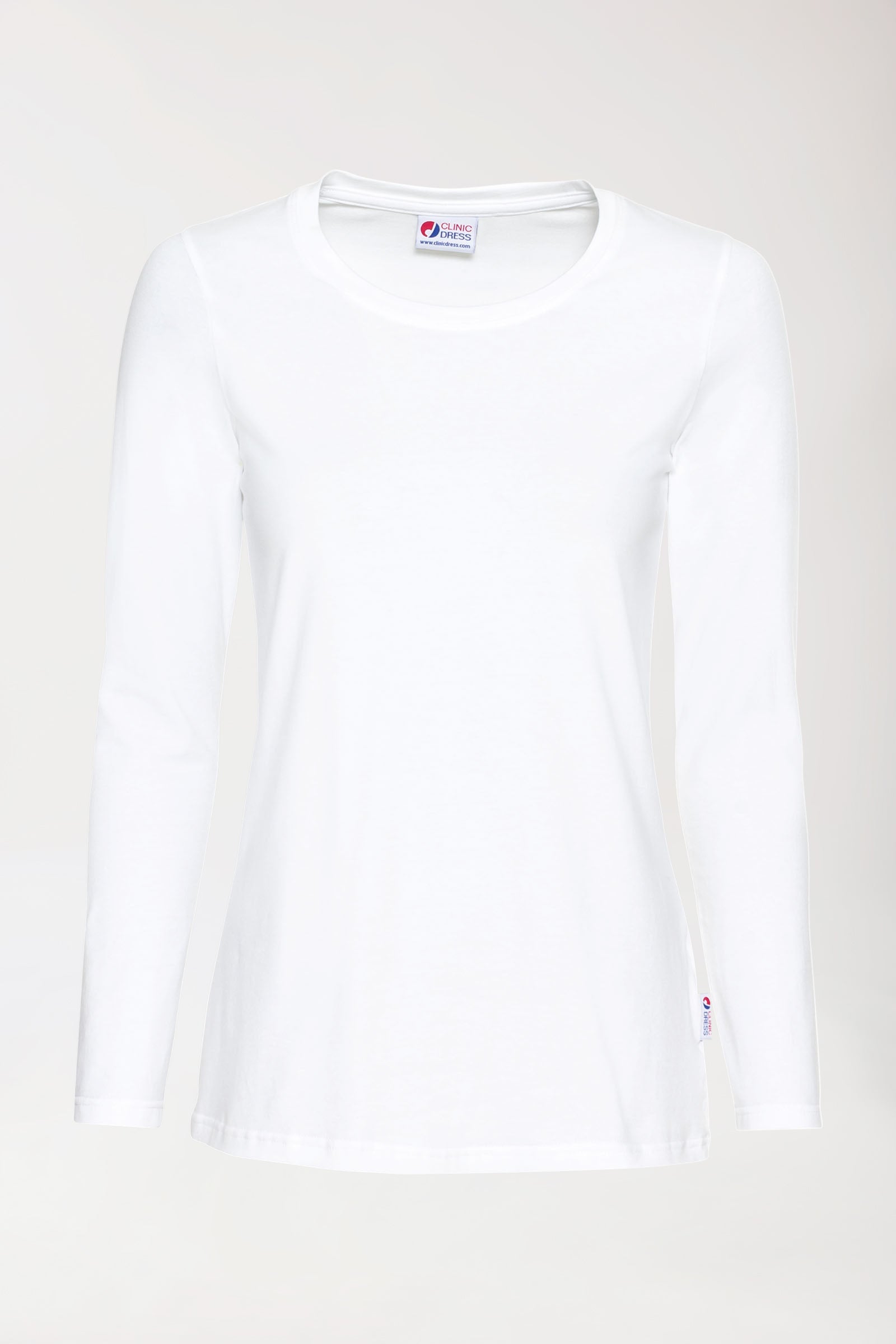 CORE Shirt Damen - 1/1 Arm weiß