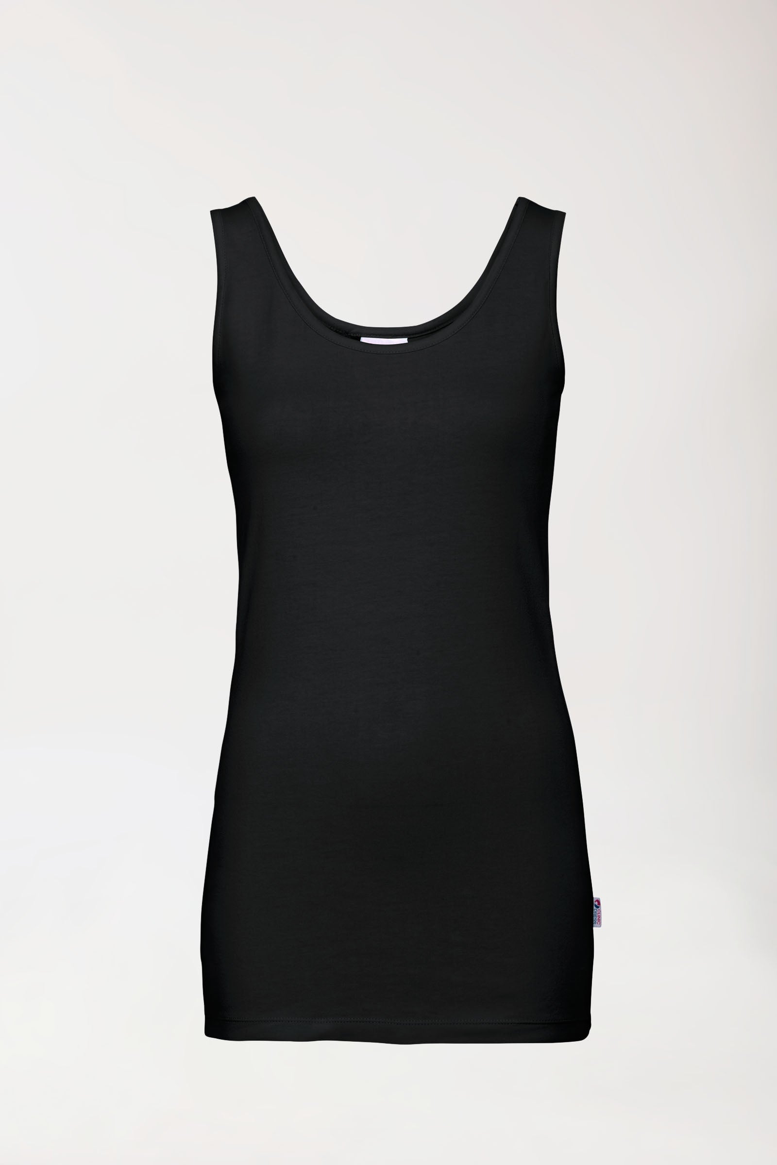CORE Top Damen - Rundhals schwarz
