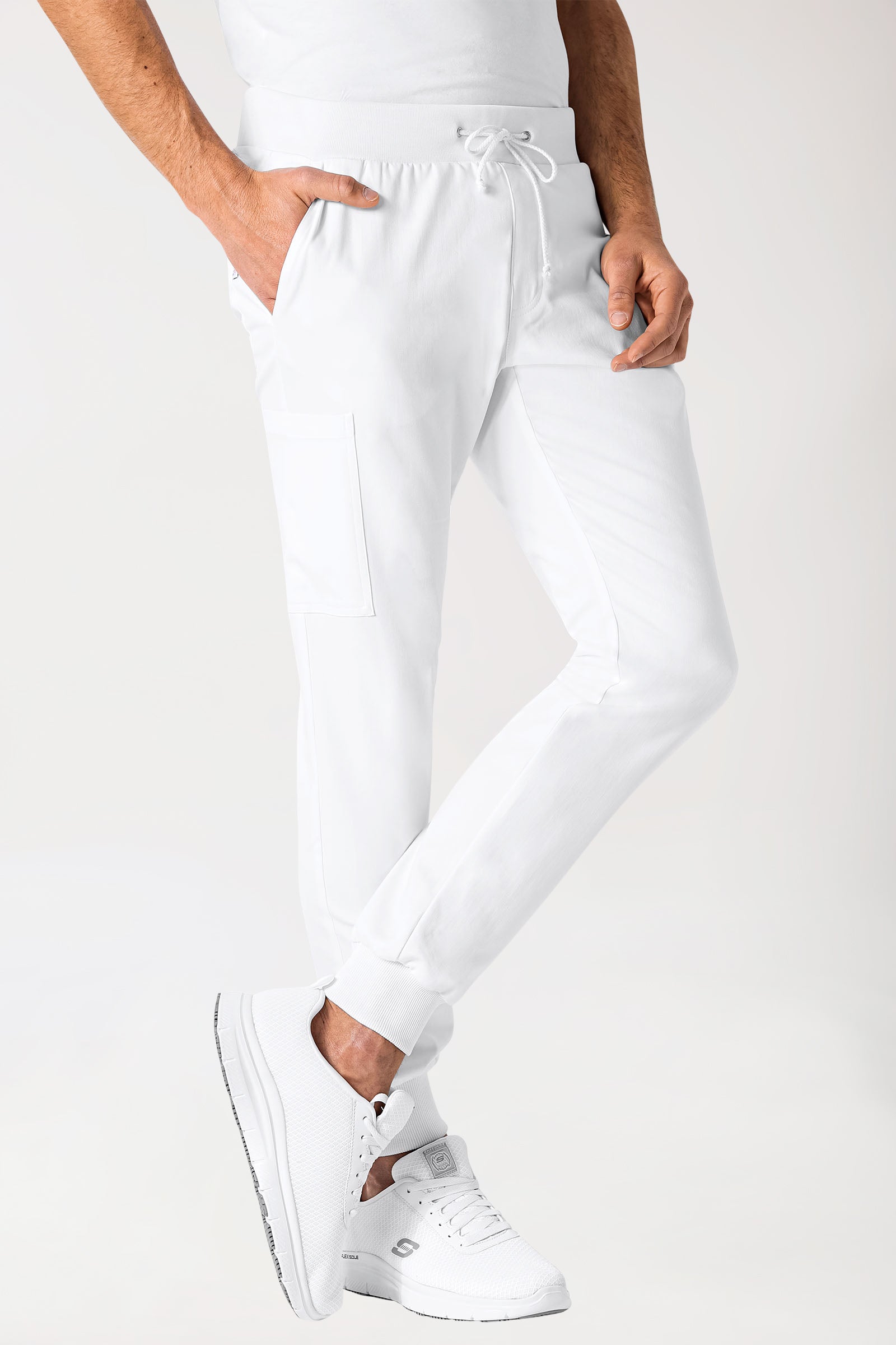 COMFY FLEX Hose Herren - Jogpants weiß