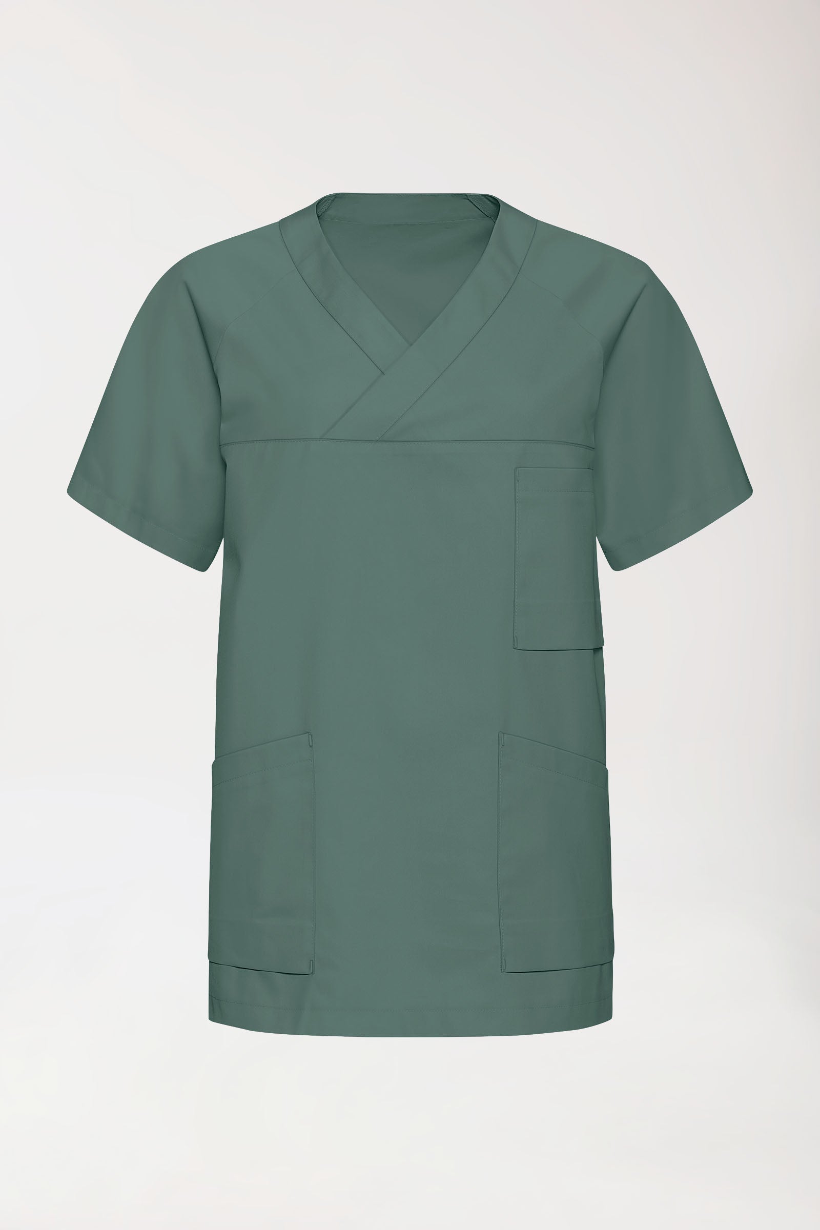 CORE Schlupfkasack Herren - V-Ausschnitt dunkelgrün