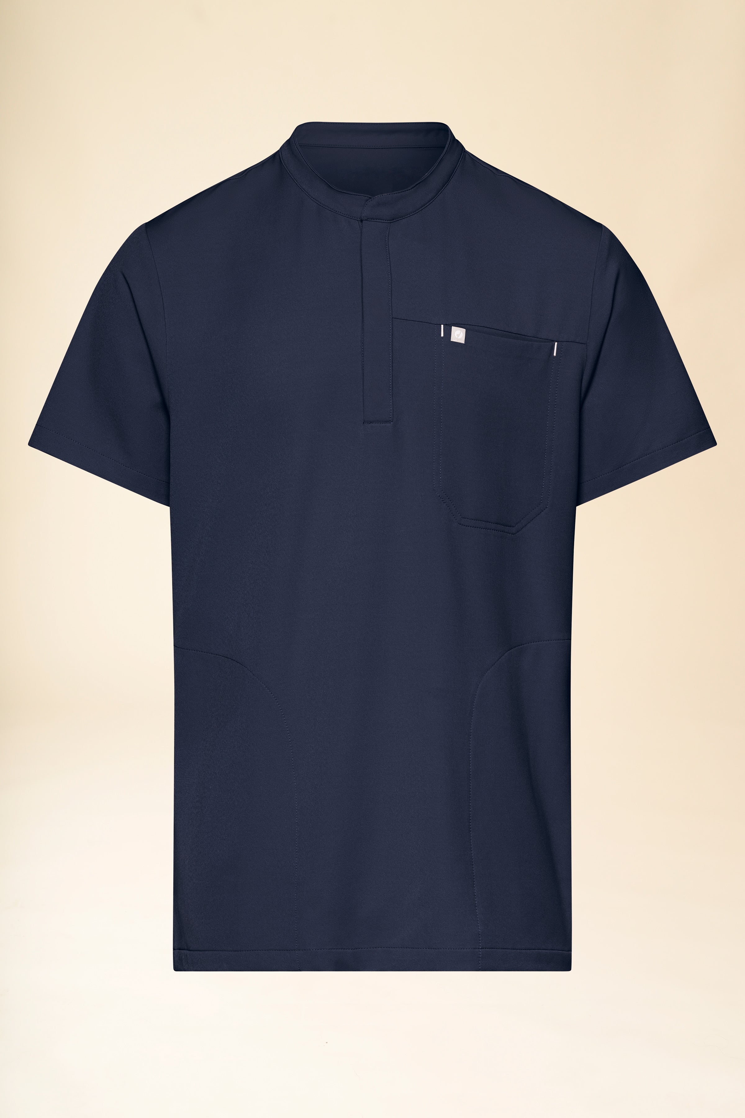 KAERE Schlupfkasack Herren - Stehkragen navy