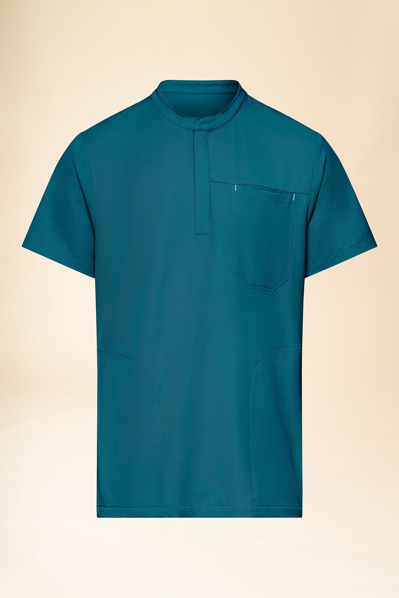 KAERE Schlupfkasack Herren - Stehkragen petrol