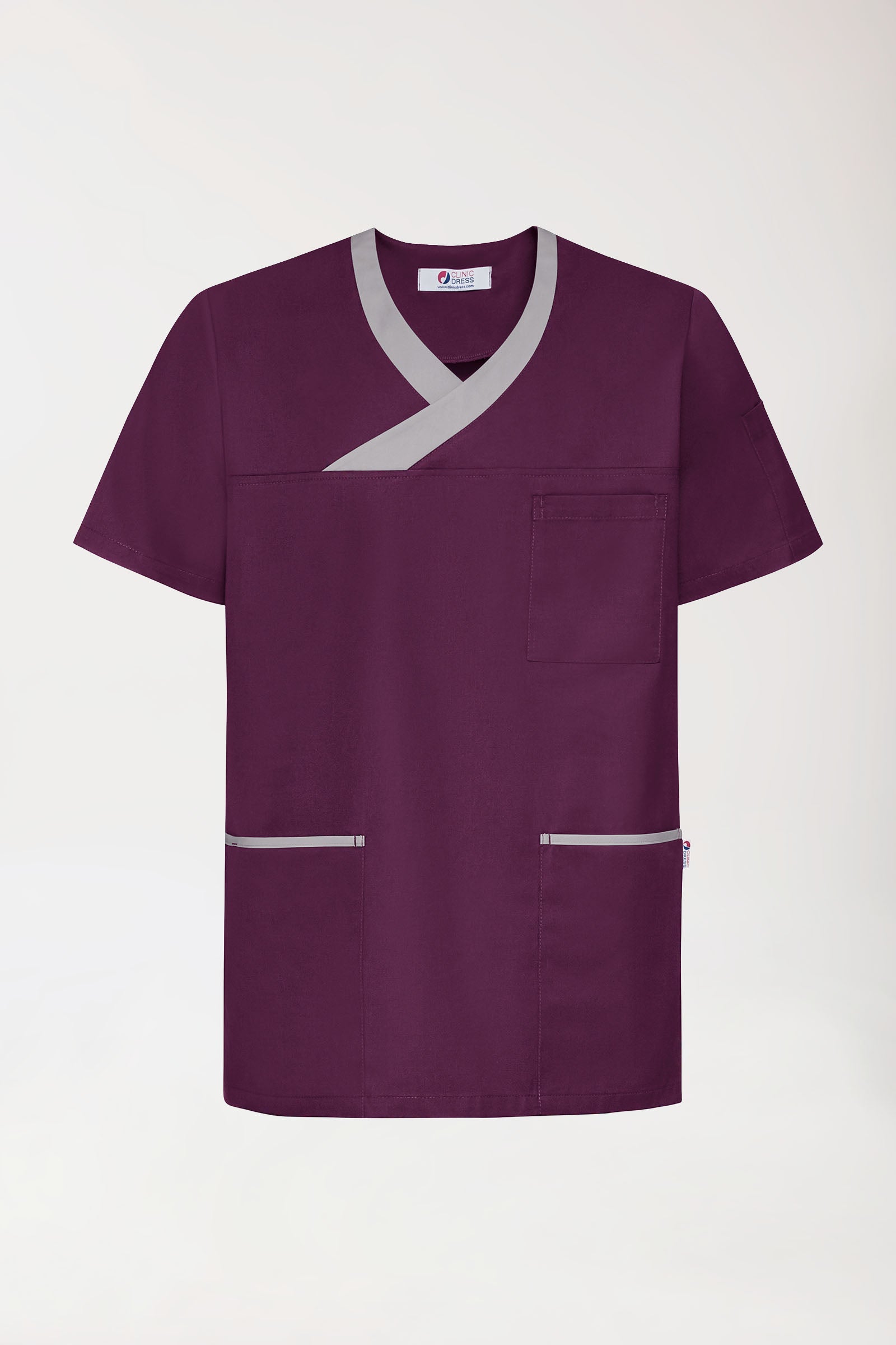 CORE Schlupfkasack Herren pflaume/grau