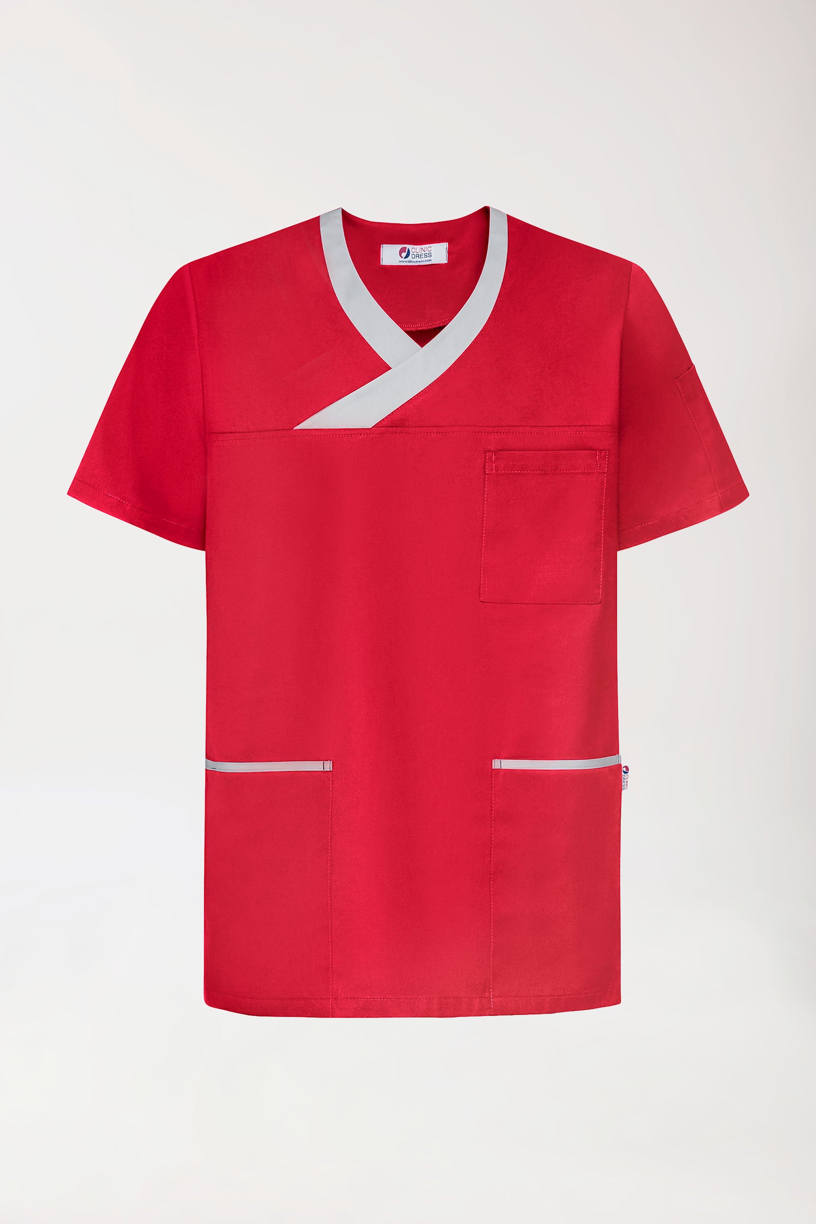 CORE Schlupfkasack Herren rot/grau