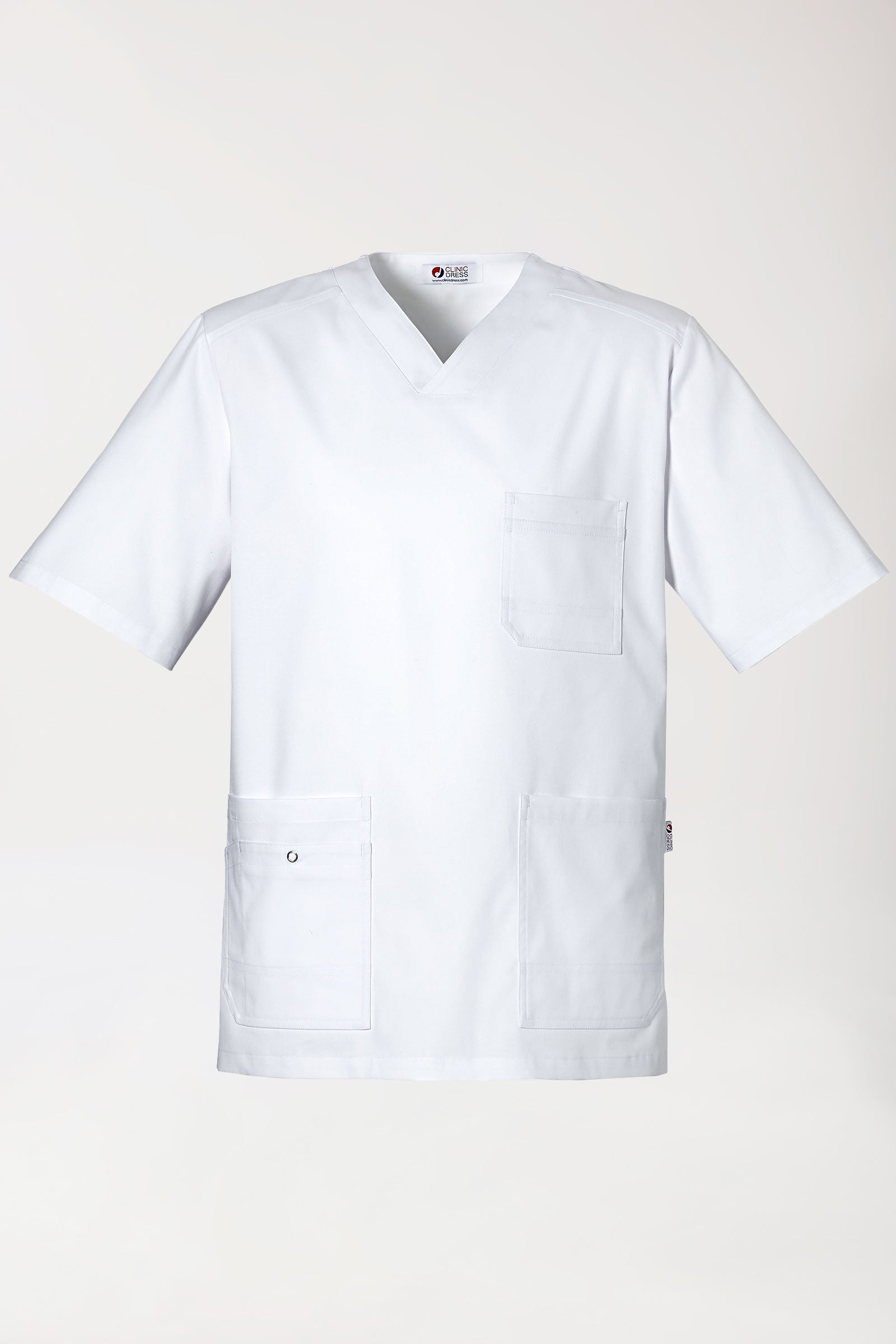 CLINIC STRETCH Schlupfkasack Herren weiß