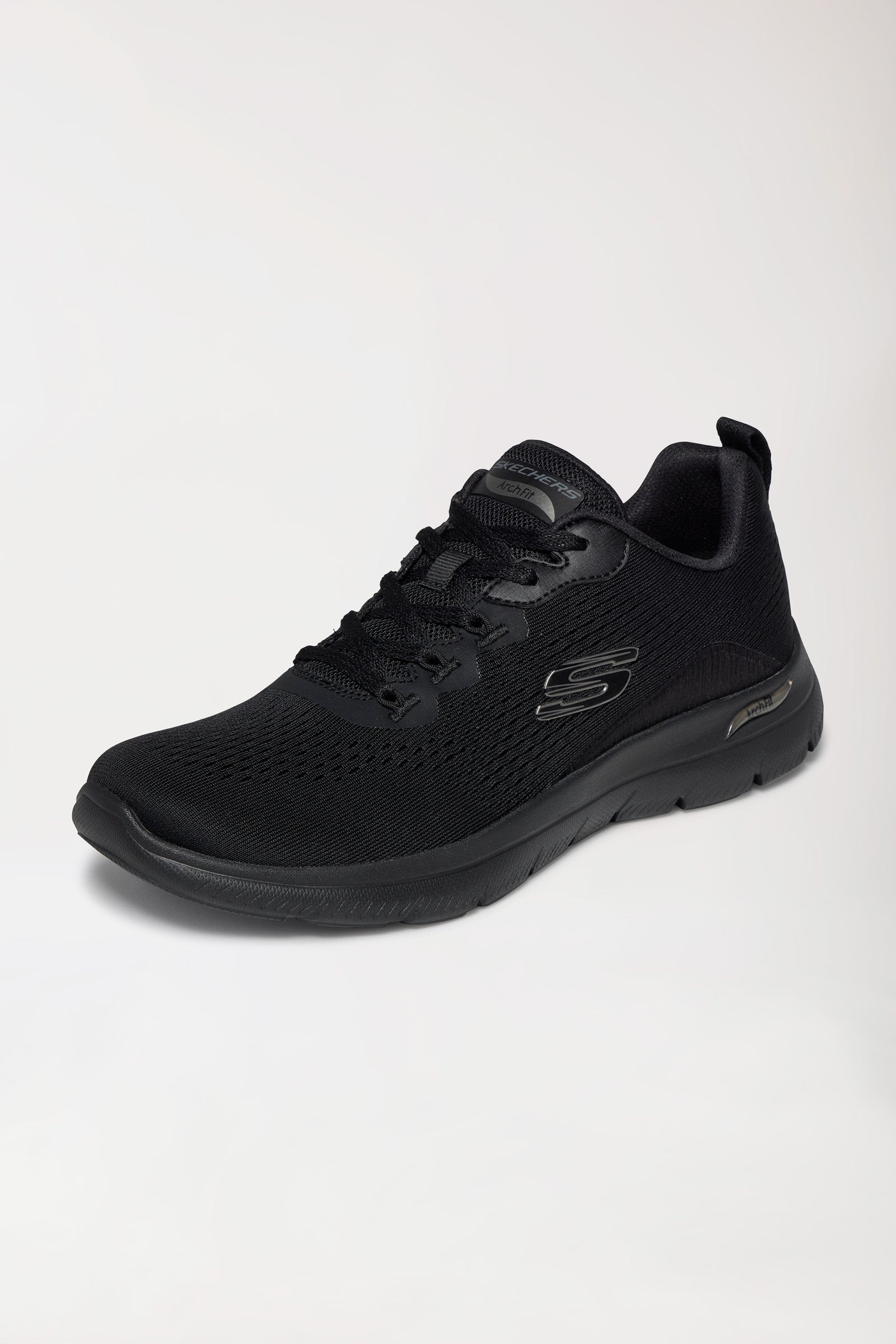Damen Sneaker schwarz, Vorderansicht