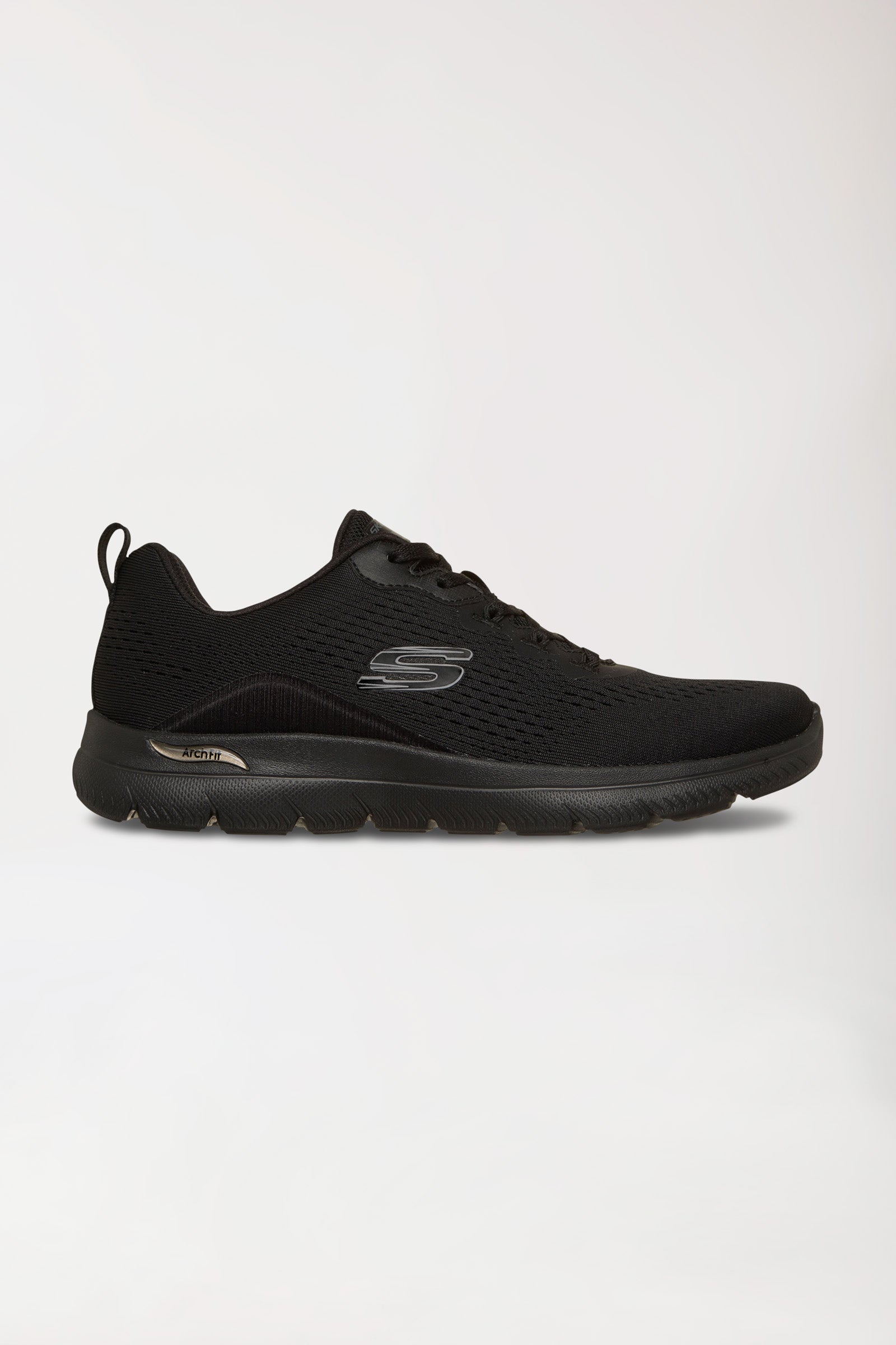 Damen Sneaker schwarz, Vorderansicht