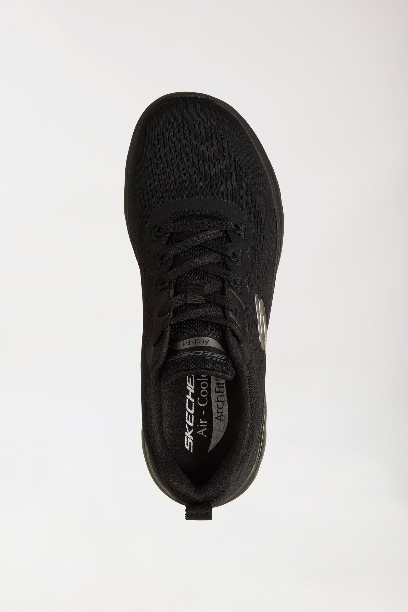 Damen Sneaker schwarz, Vorderansicht