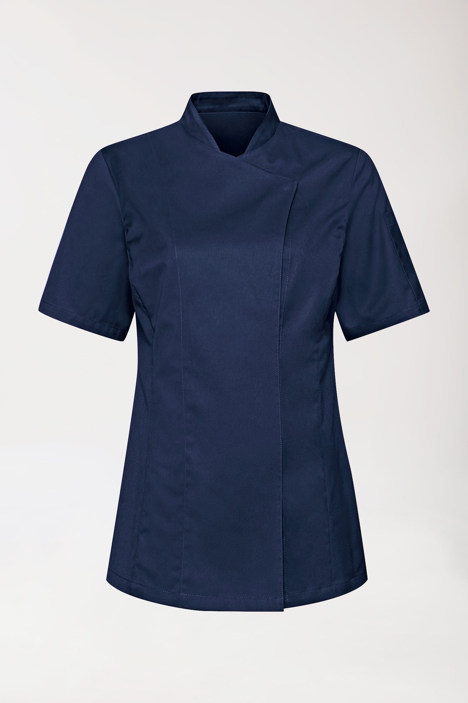 Gastro Kochjacke Damen - 1/2 Arm navy