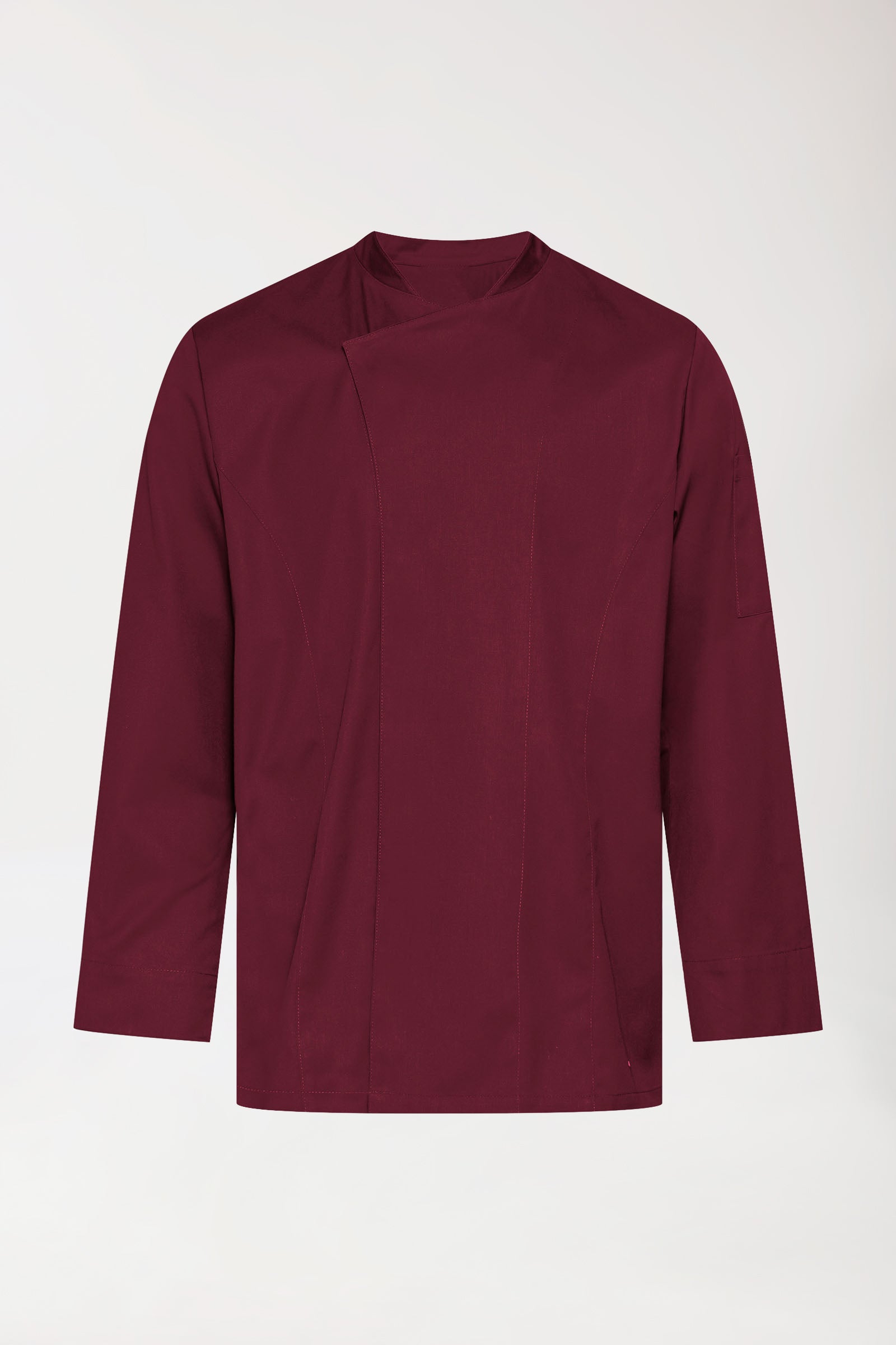 Gastro Kochjacke Herren - 1/1 Arm bordeaux