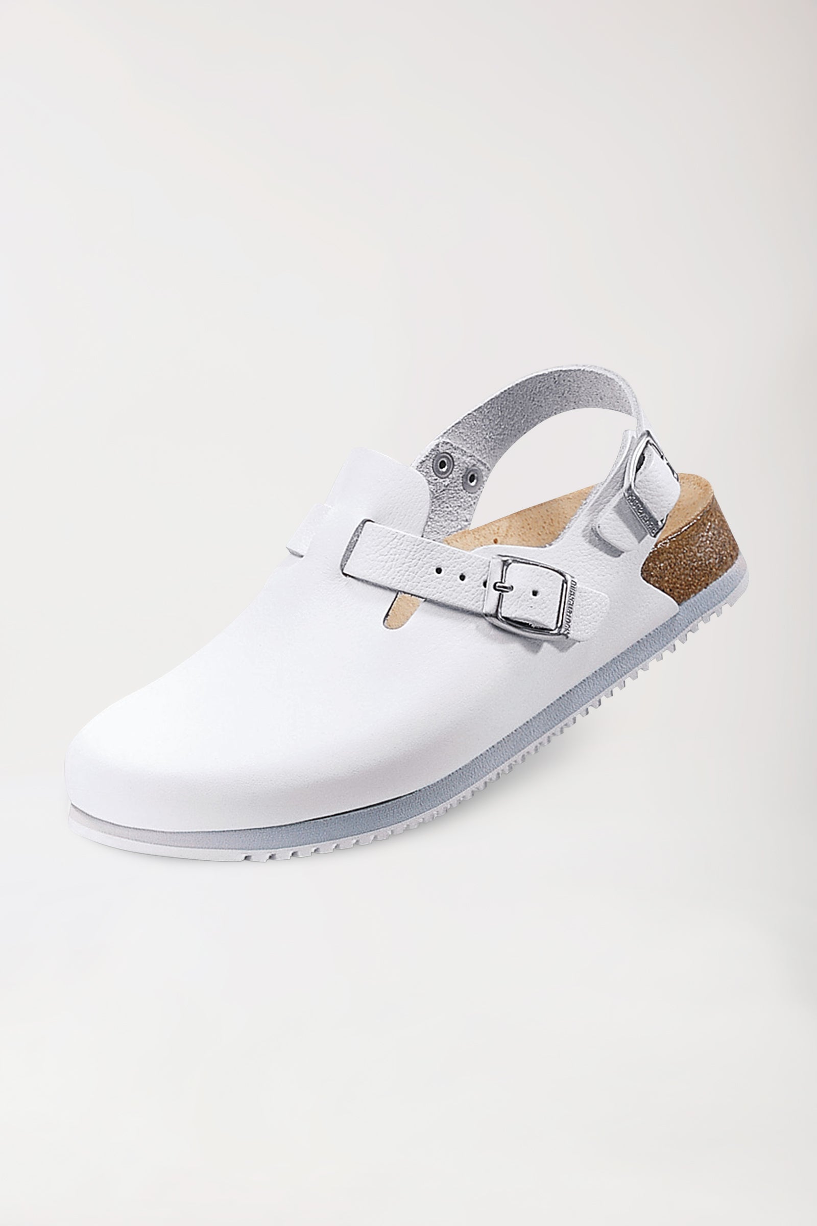 Unisex Berufsclog - Leder - weiß