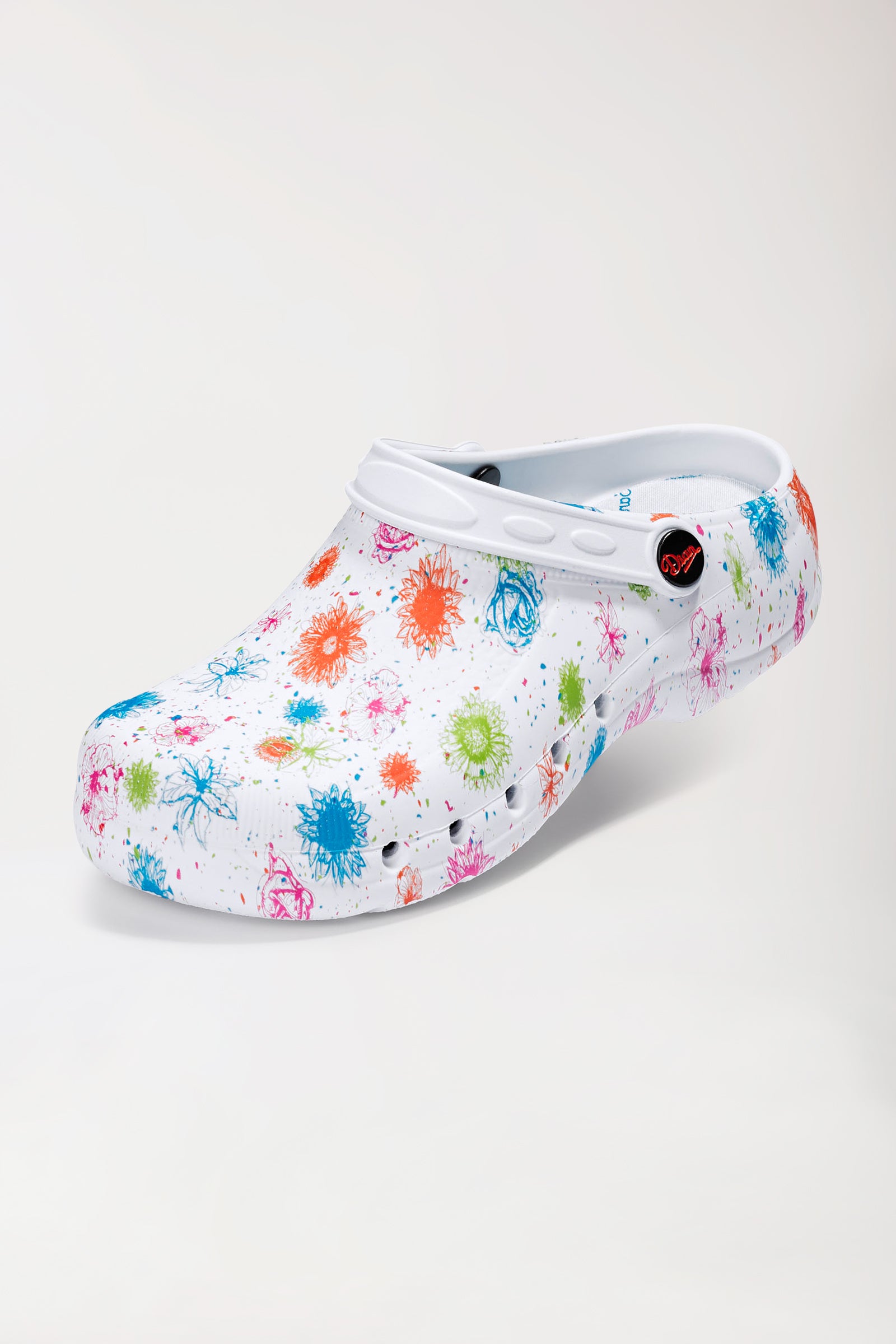 Unisex Berufsclog weiß/bunt