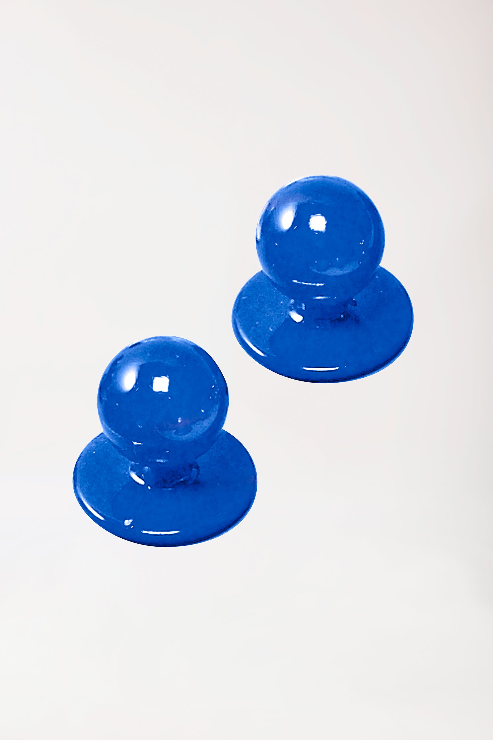 Gastro Kugelknöpfe Unisex - 12 Stück royalblau