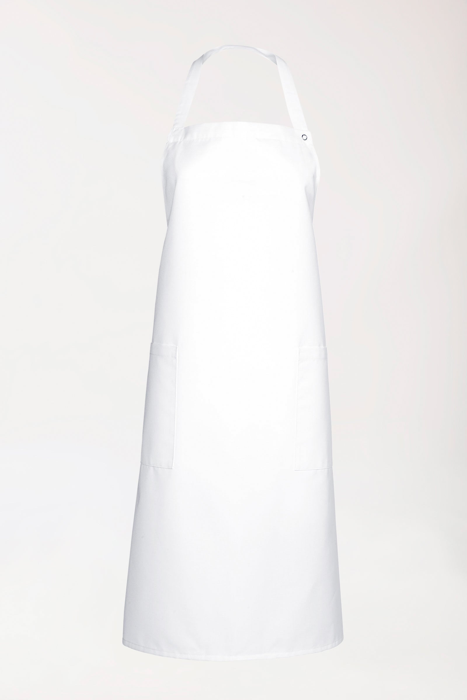 Gastro Latzschürze Unisex - Einheitsgröße weiß