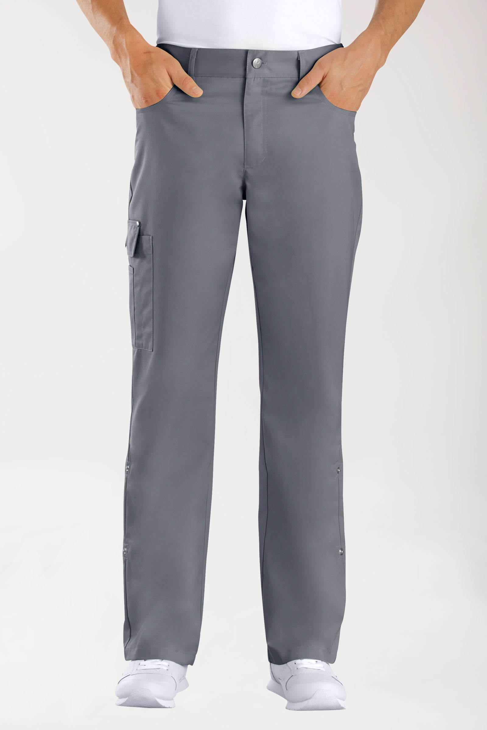 JUST STRONG Hose Unisex - Teilgummibund steingrau