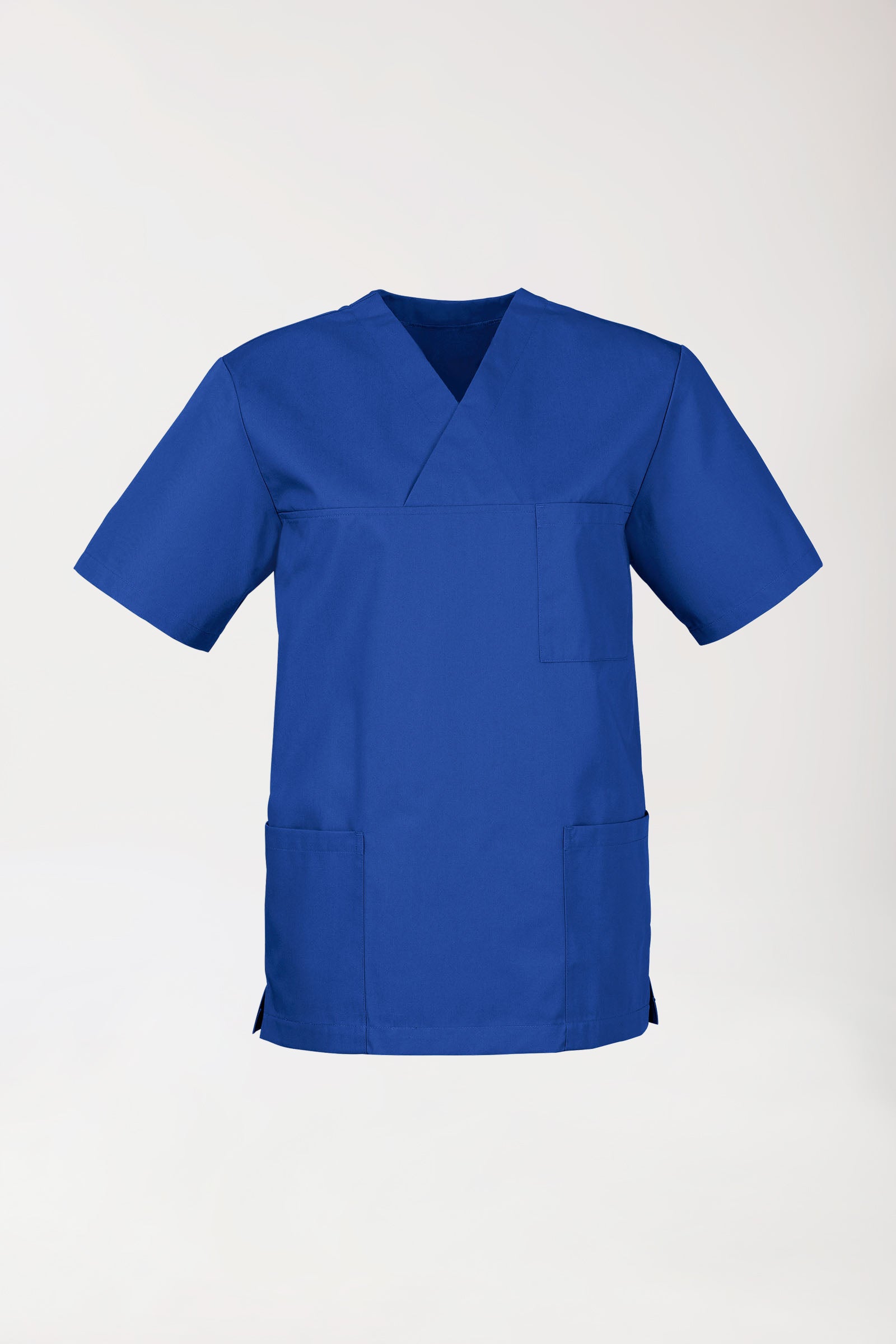 JUST STRONG Schlupfkasack Unisex - V-Ausschnitt königsblau