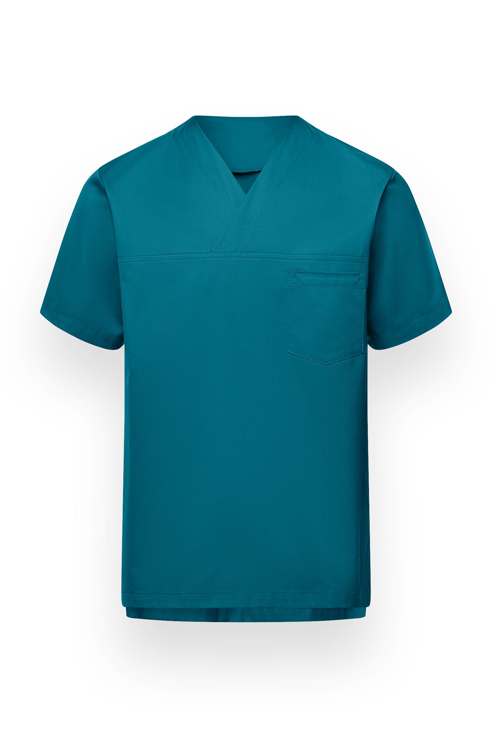 Schlupfkasack Unisex - V-Ausschnitt petrol