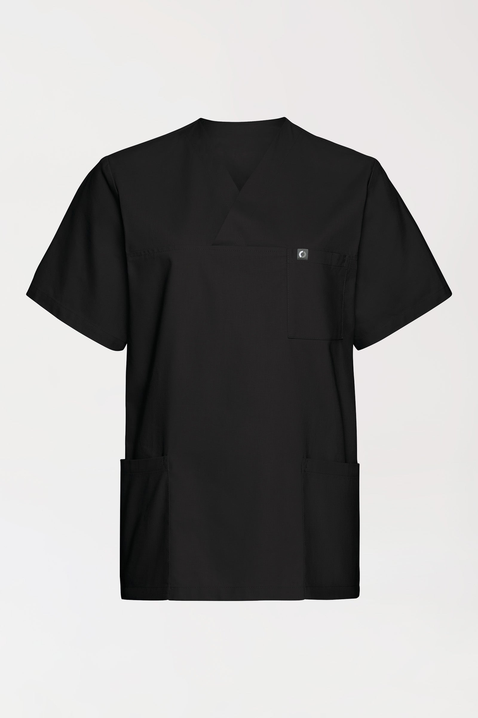 Baumwolle Schlupfkasack Unisex - Doppelpack schwarz