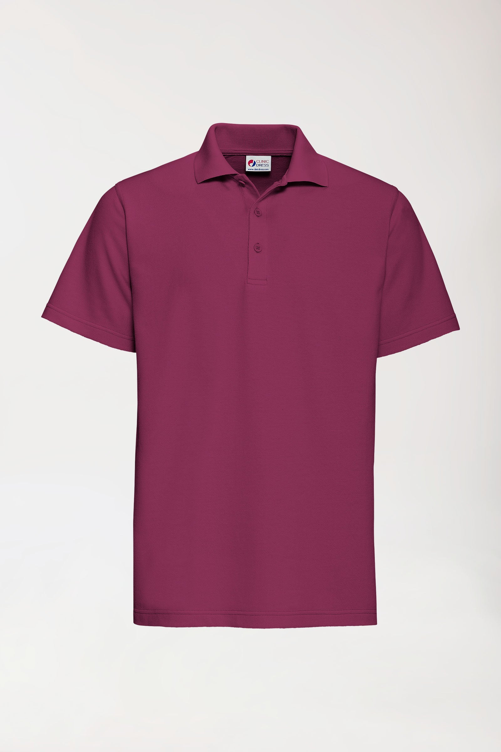 CORE Shirt Unisex - Polokragen berry