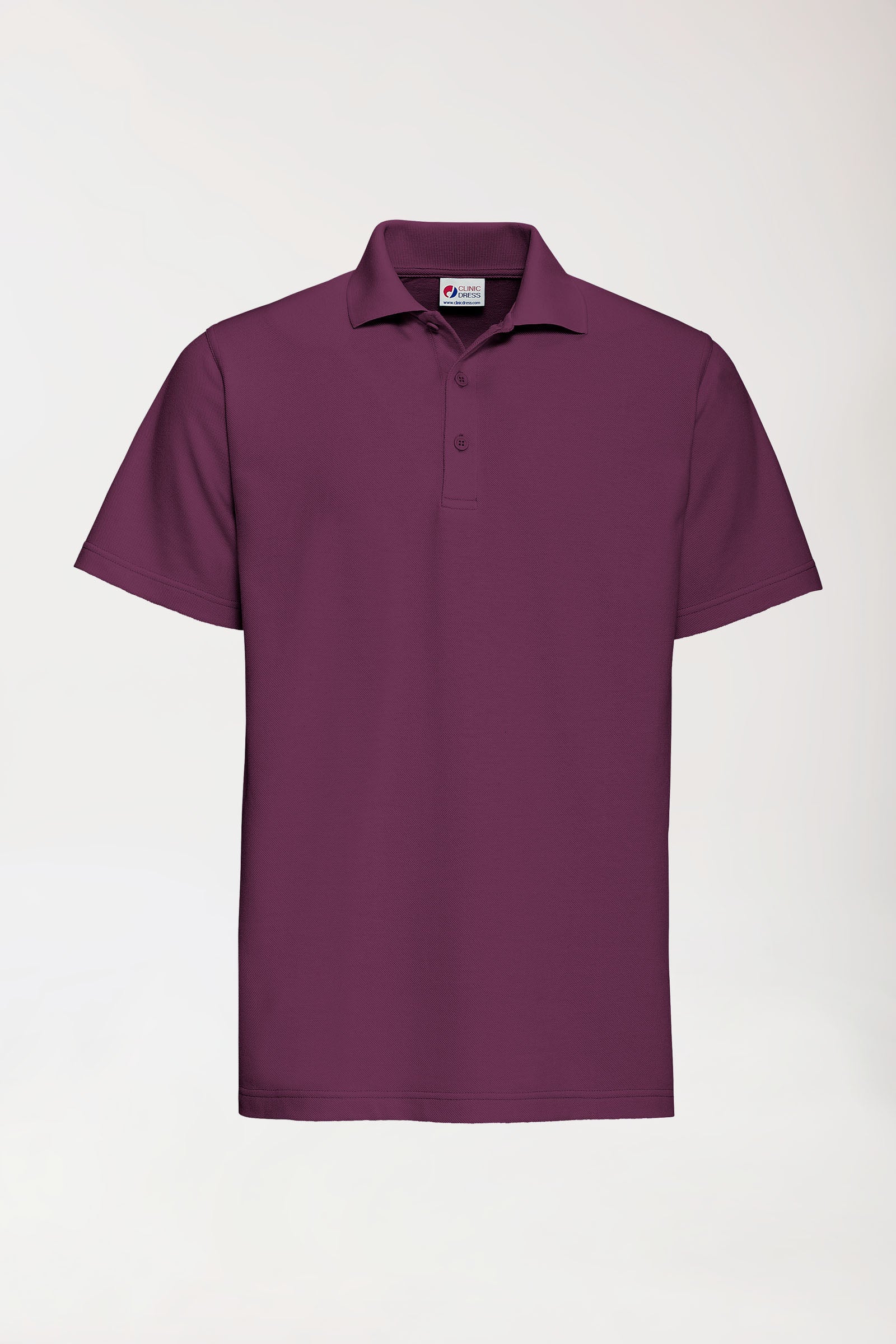 CORE Shirt Unisex - Polokragen pflaume