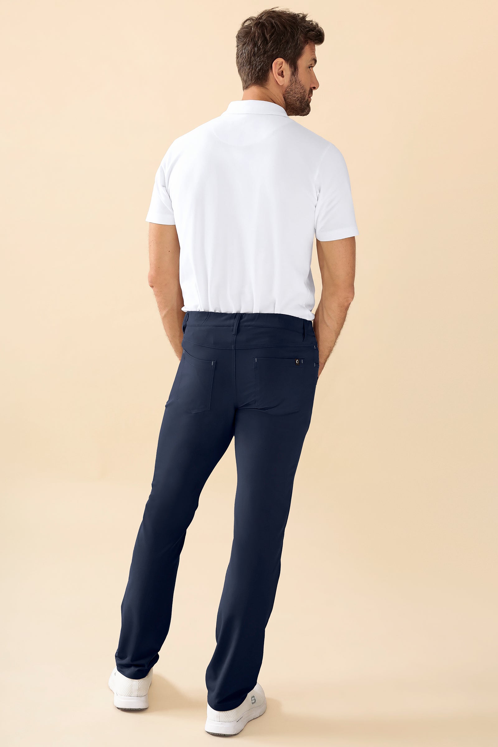 KAERE Hose Herren - 5-Pocket navy