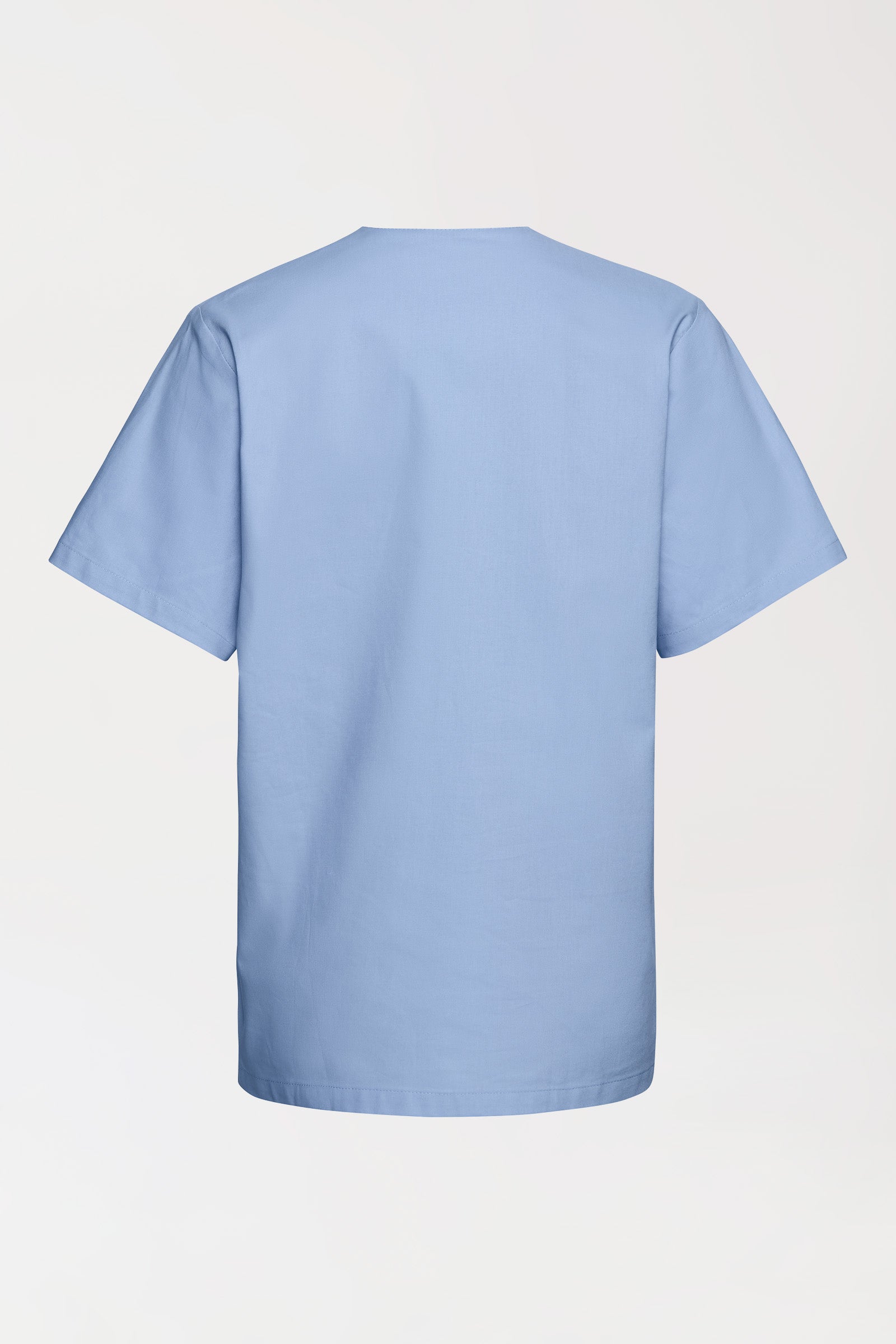 Baumwolle Schlupfkasack Unisex - Doppelpack light blue, Rückansicht 