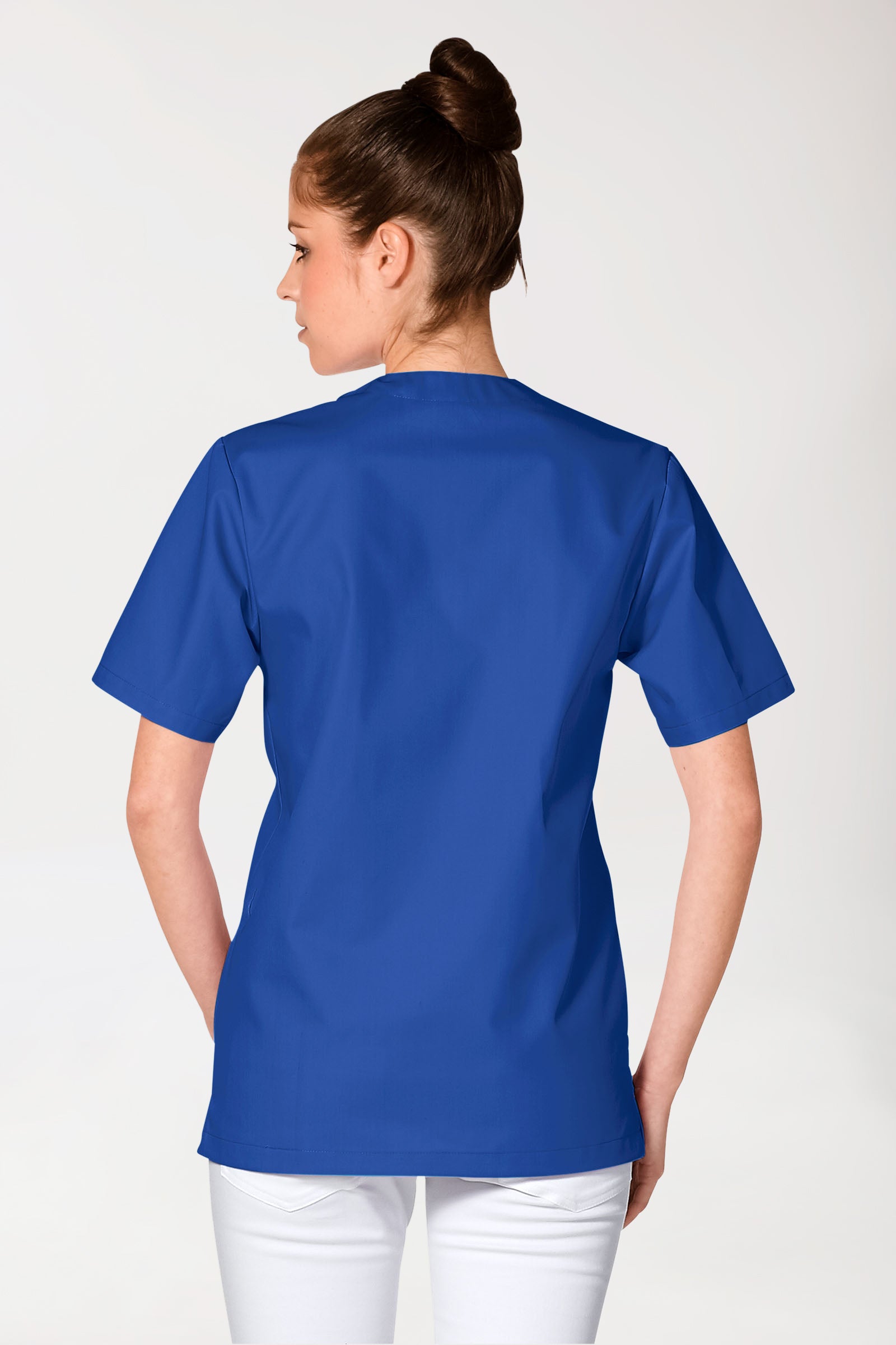 JUST STRONG Schlupfkasack Unisex - V-Ausschnitt königsblau