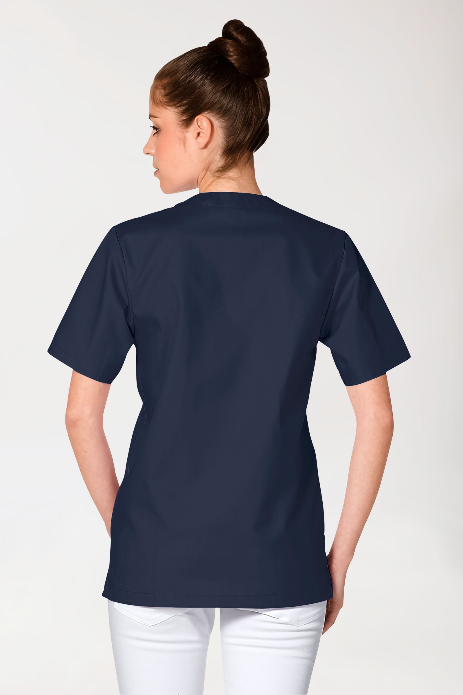 JUST STRONG Schlupfkasack Unisex - V-Ausschnitt navy