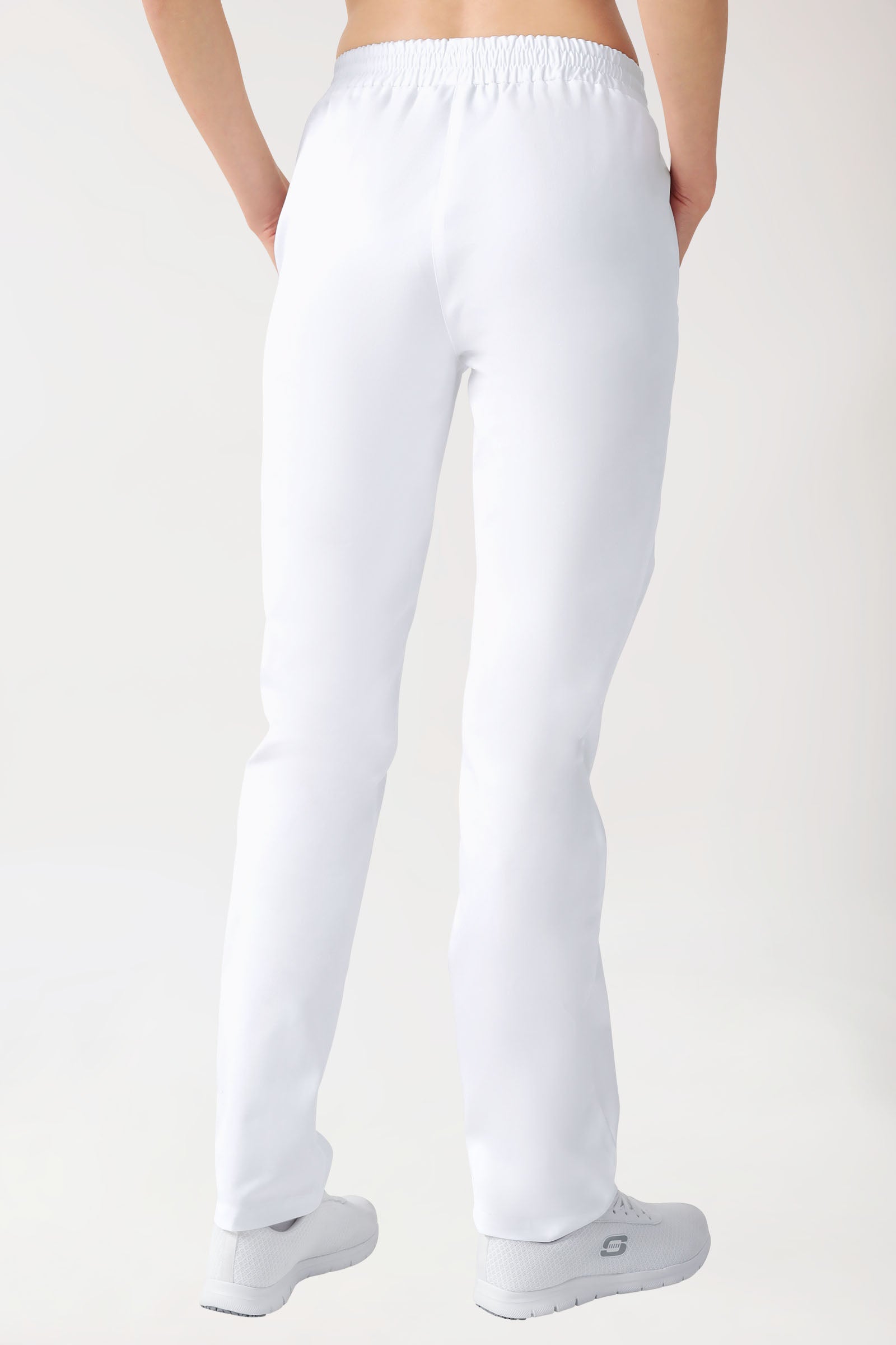 CORE Hose Damen - leicht vertiefter Bund weiß