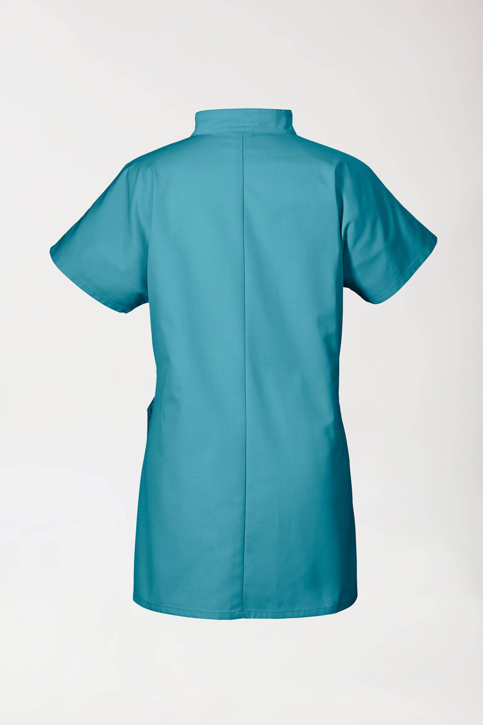 JUST STRONG Kasack Damen - Druckknopfleiste petrol