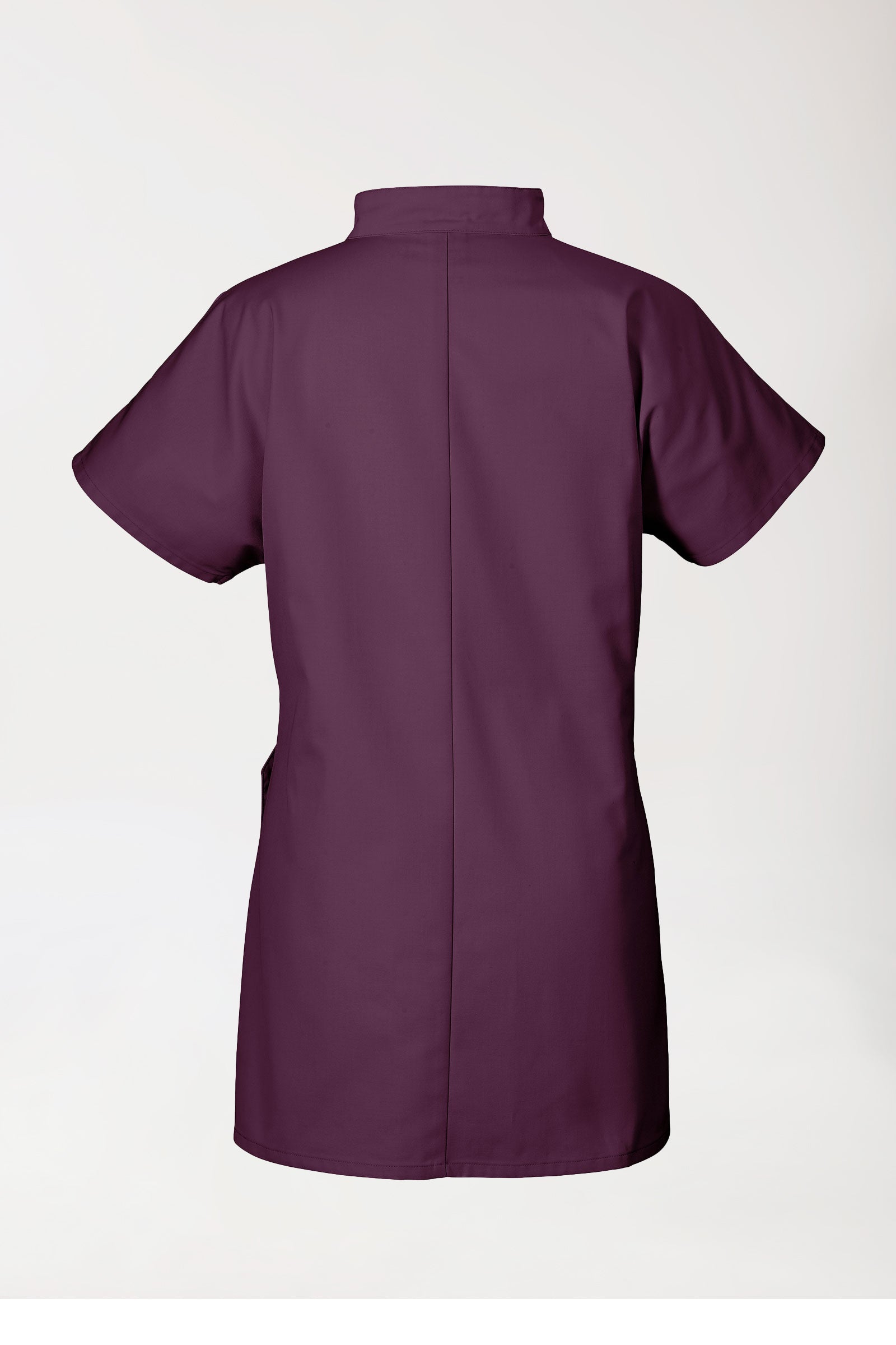 JUST STRONG Kasack Damen - Druckknopfleiste pflaume
