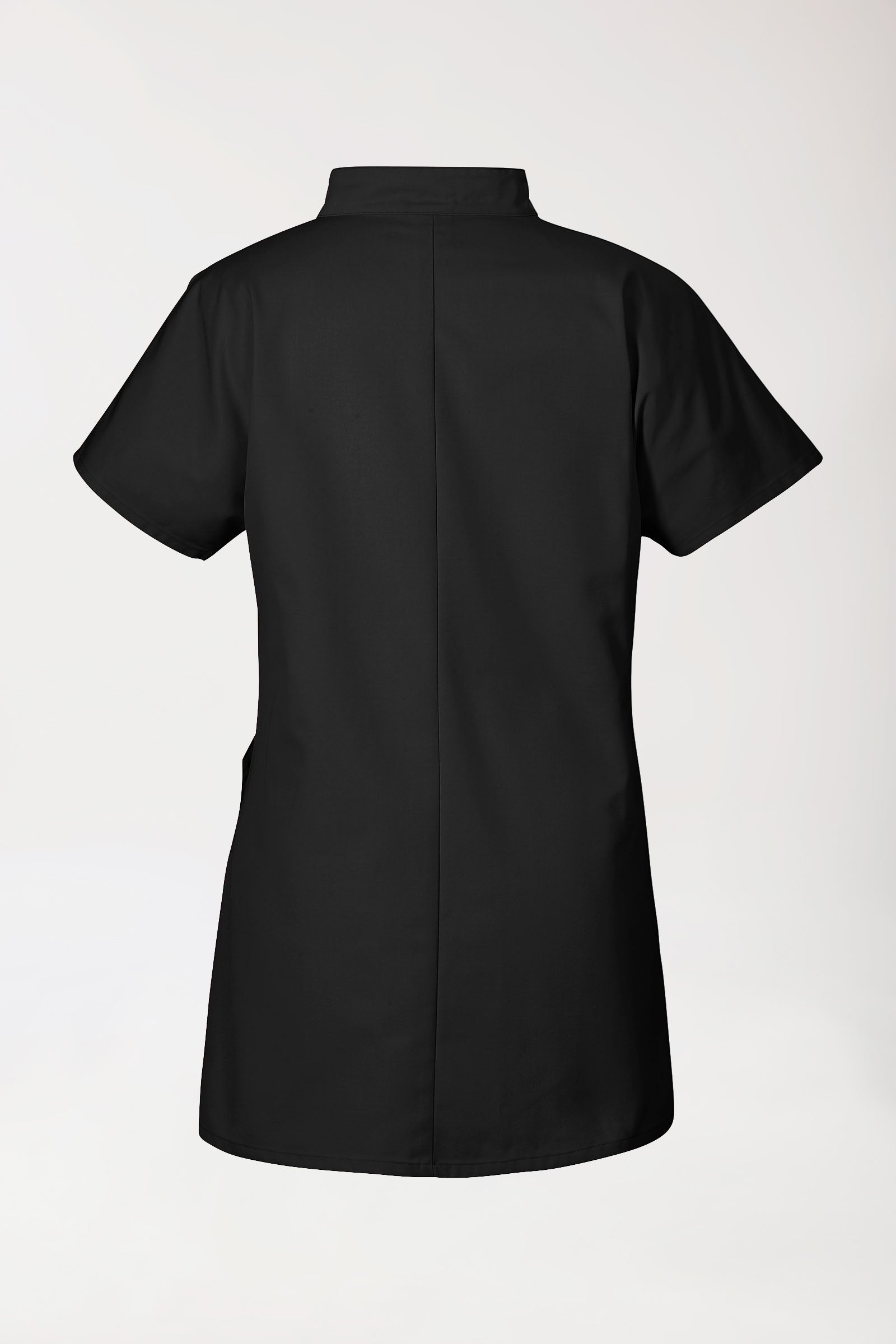 JUST STRONG Kasack Damen - Druckknopfleiste schwarz