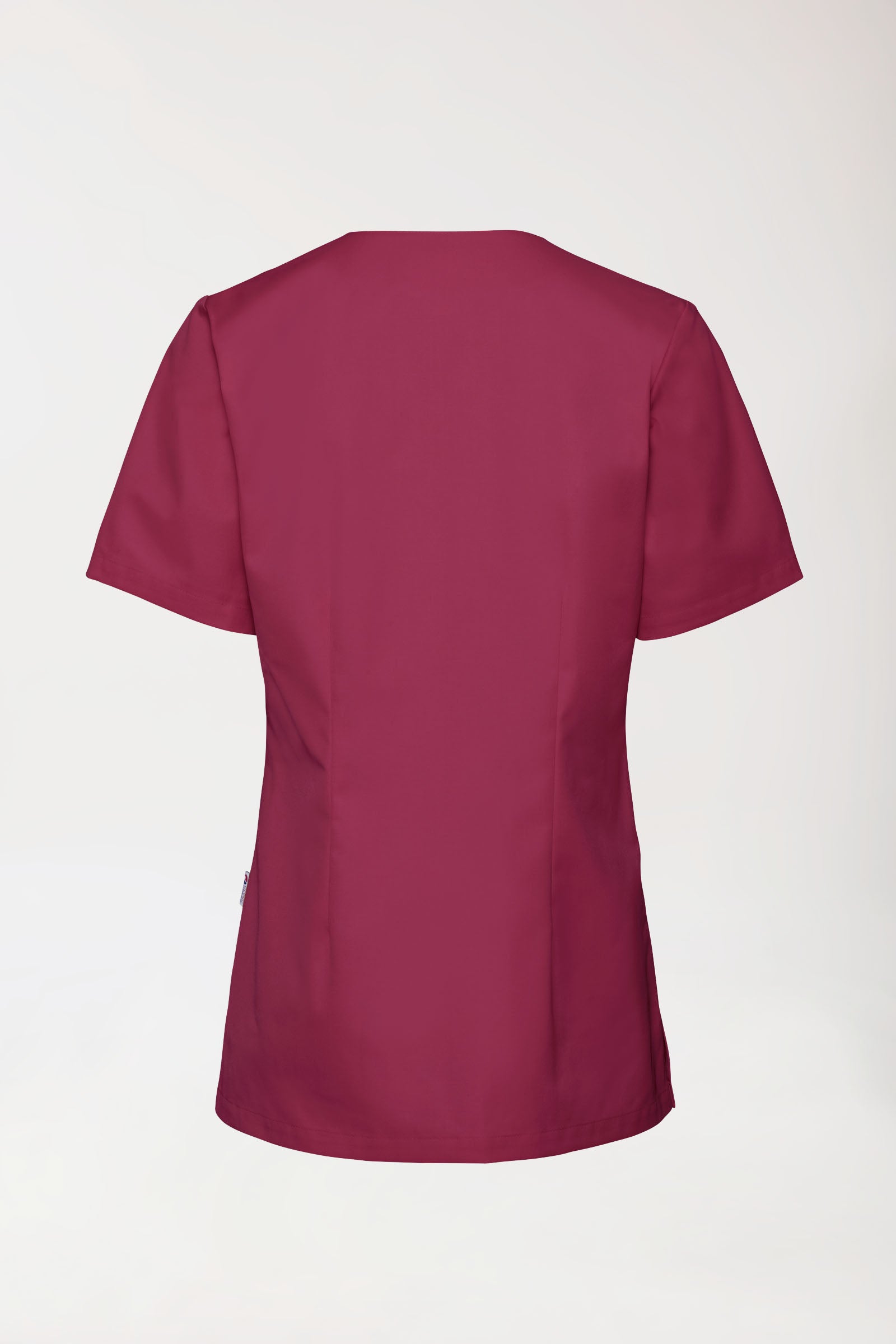 JUST STRONG Schlupfkasack Damen - V-Ausschnitt bordeaux