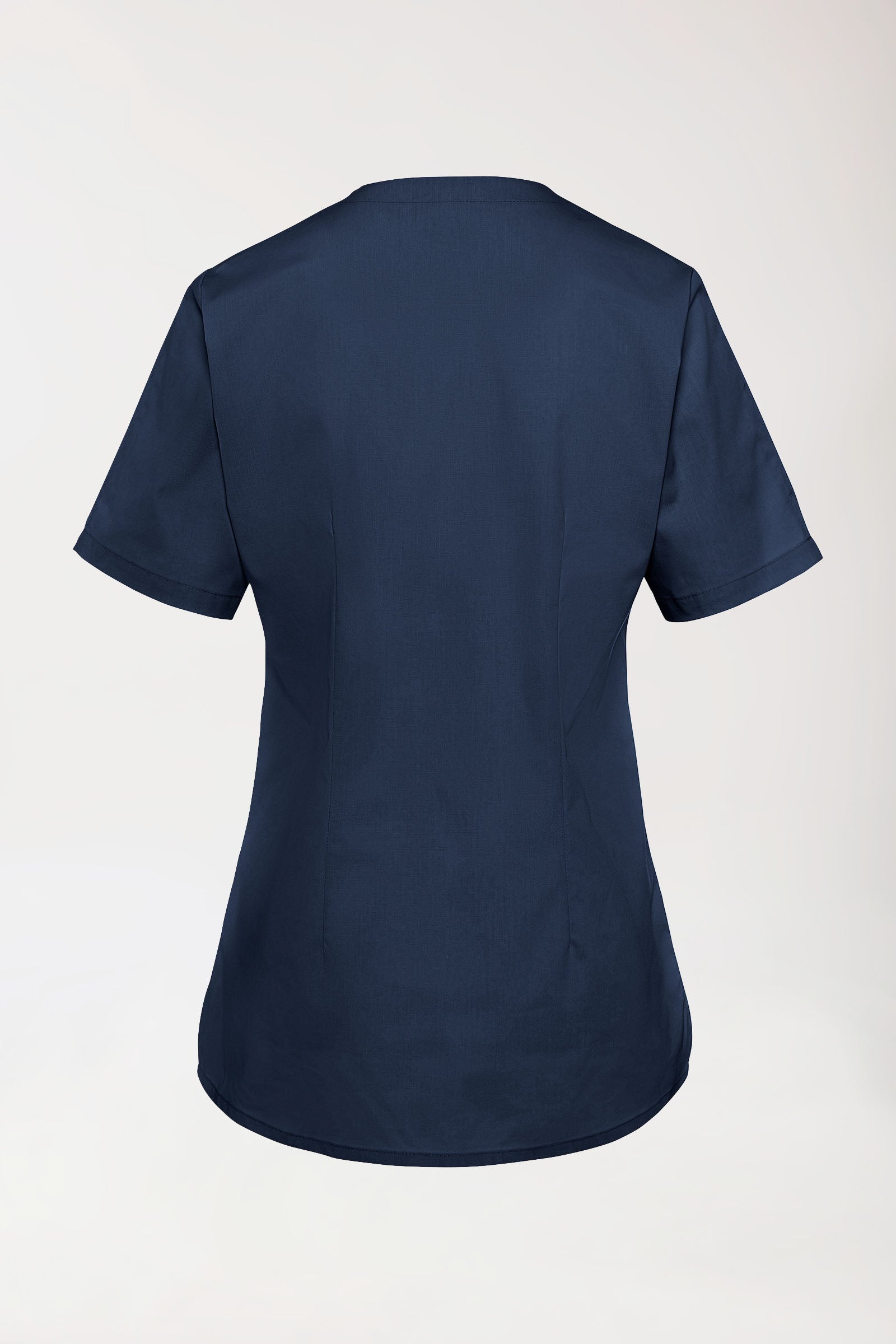 Stretch Schlupfkasack Damen - V-Ausschnitt navy